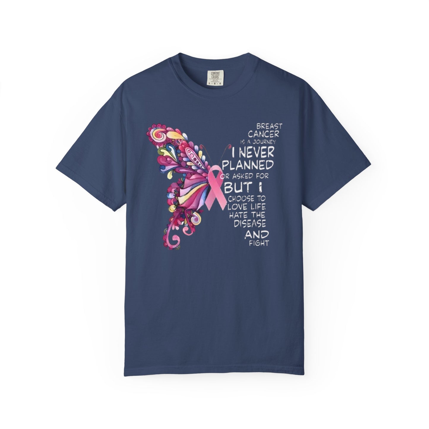 A Journey I Never Planned Unisex Garment-Dyed T-shirt