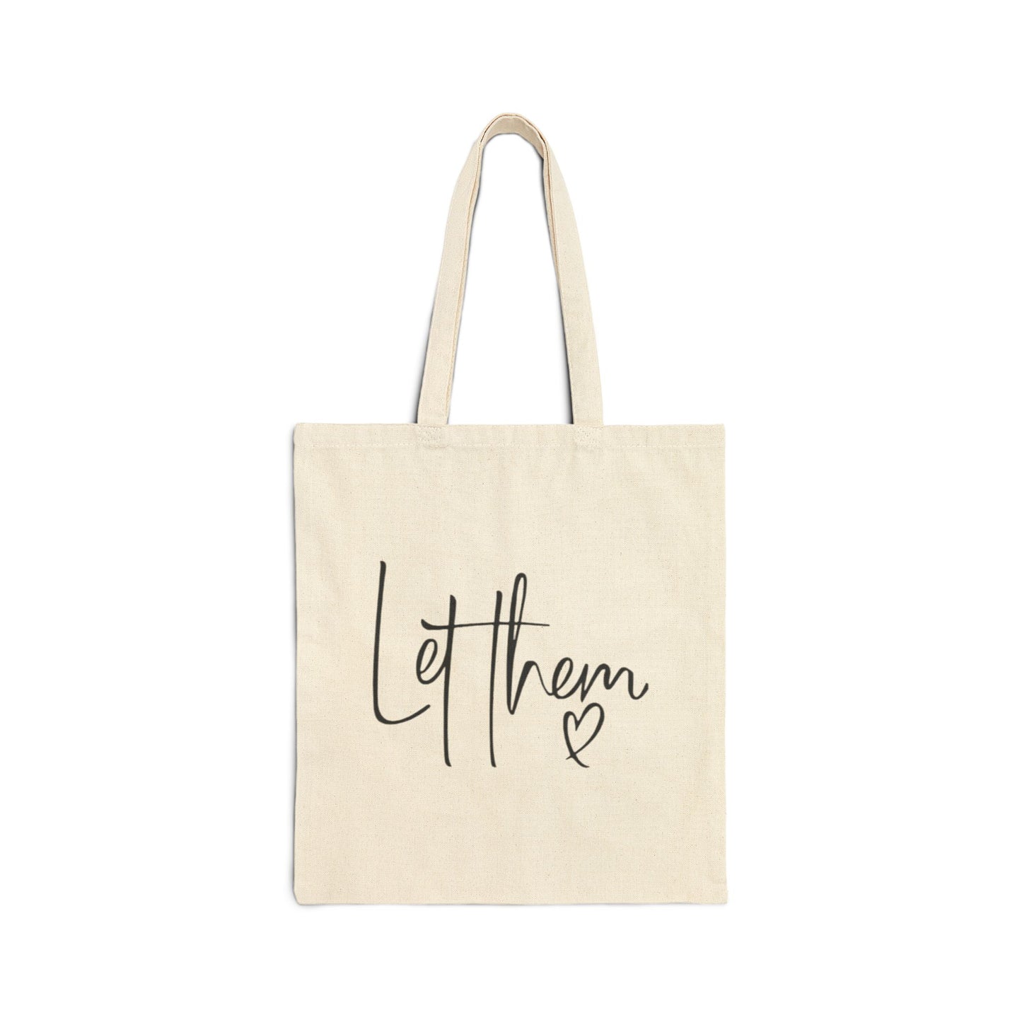 Cotton Canvas Tote Bag