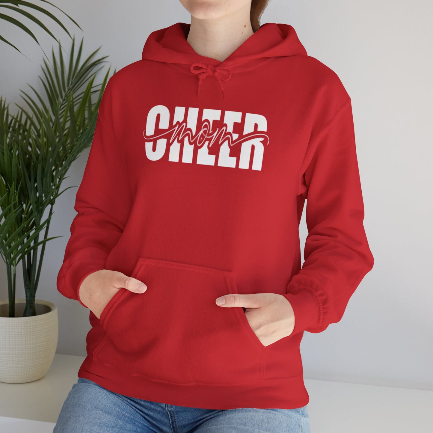 Cheer Mom Unisex Heavy Blend™ Hooded Sweatshirt