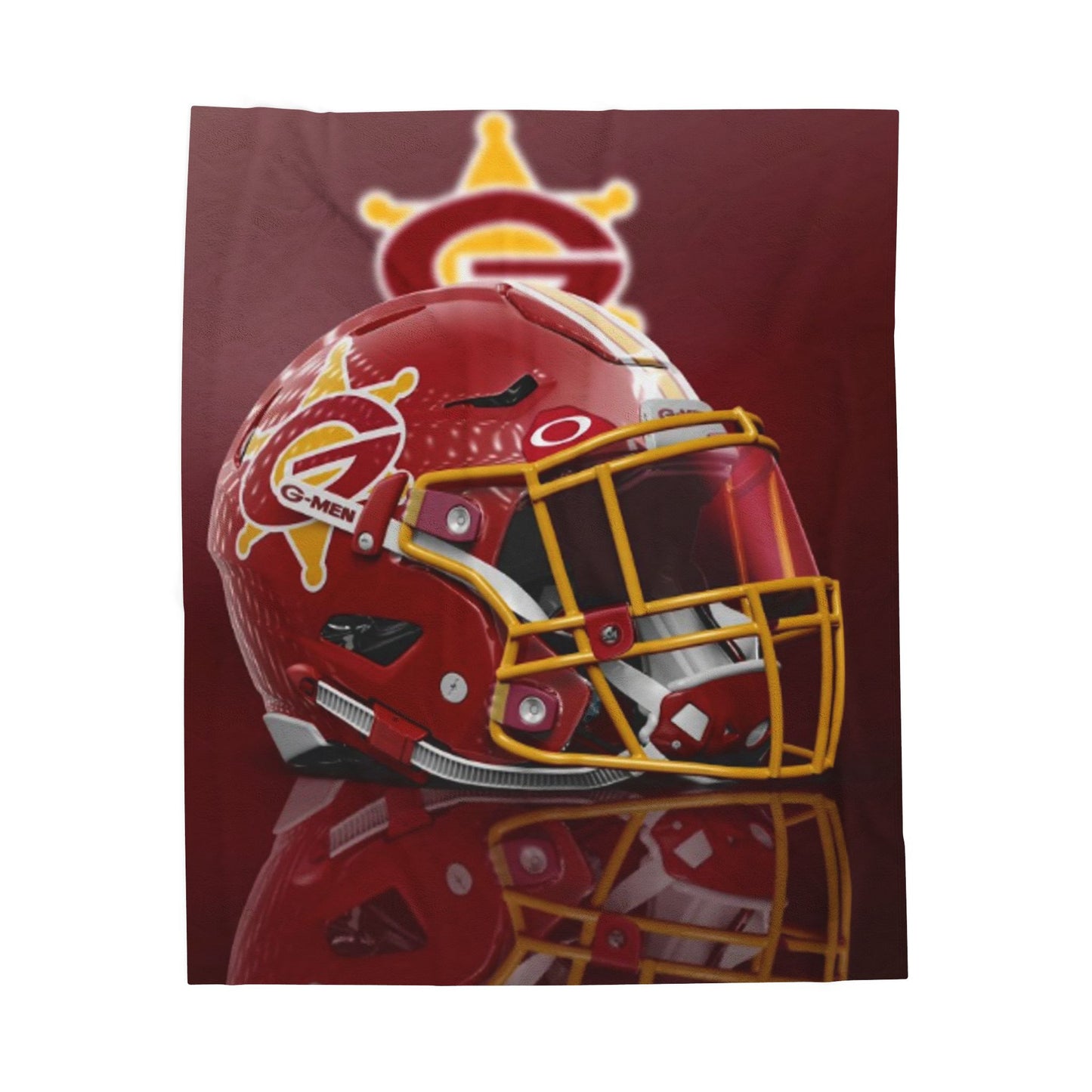 Velveteen Plush Blanket Graham G-Men Football