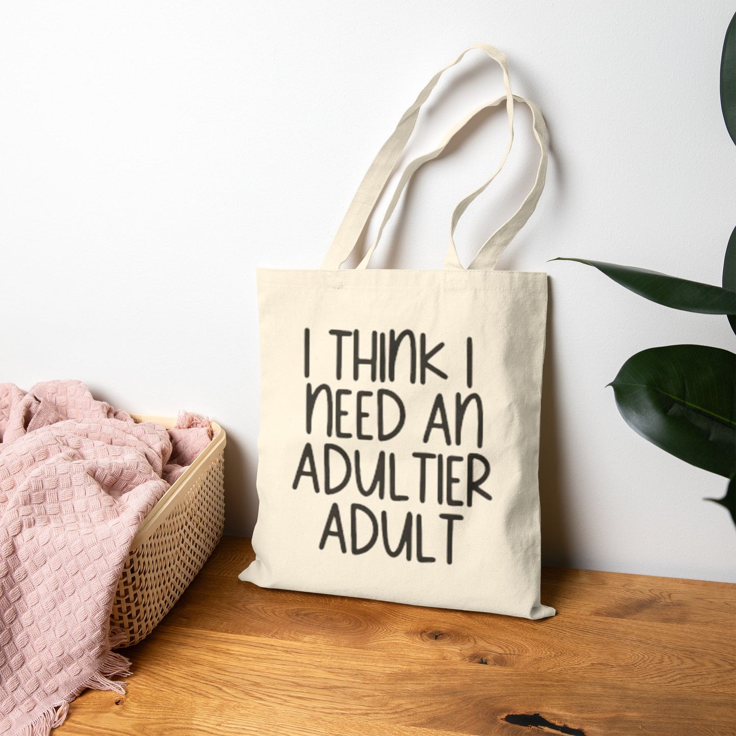 Cotton Canvas Tote Bag