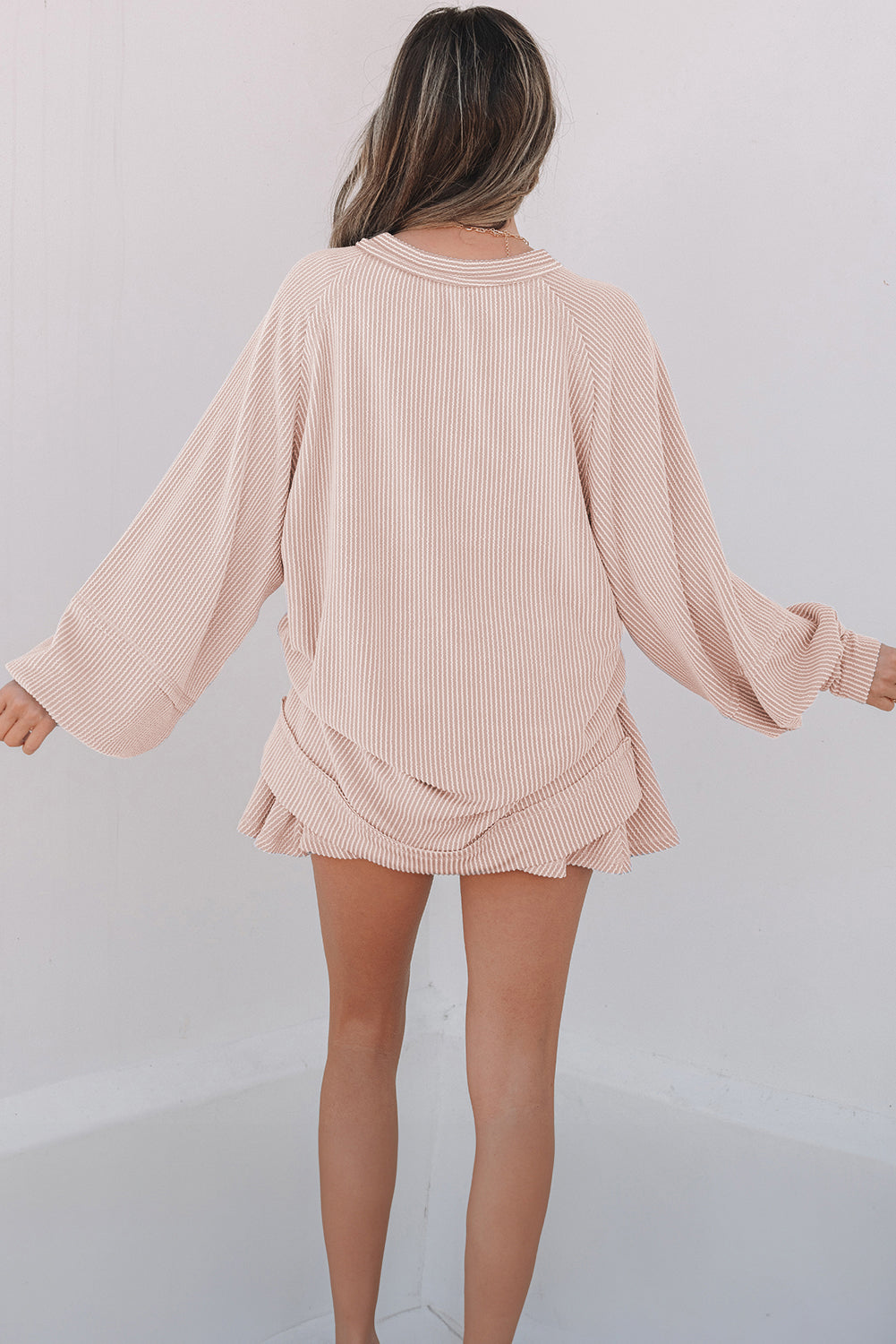 Scarlett Corded Lantern Sleeve Top