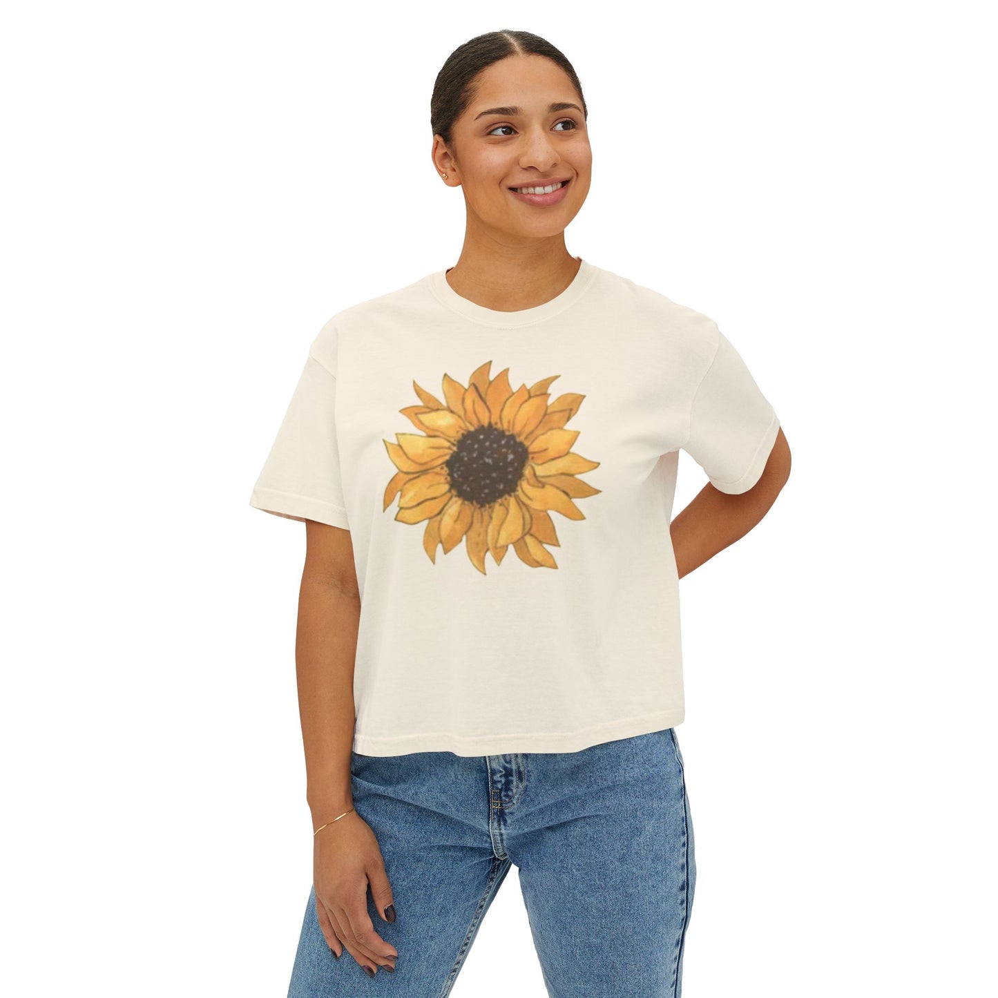 Flower Women's Boxy Tee