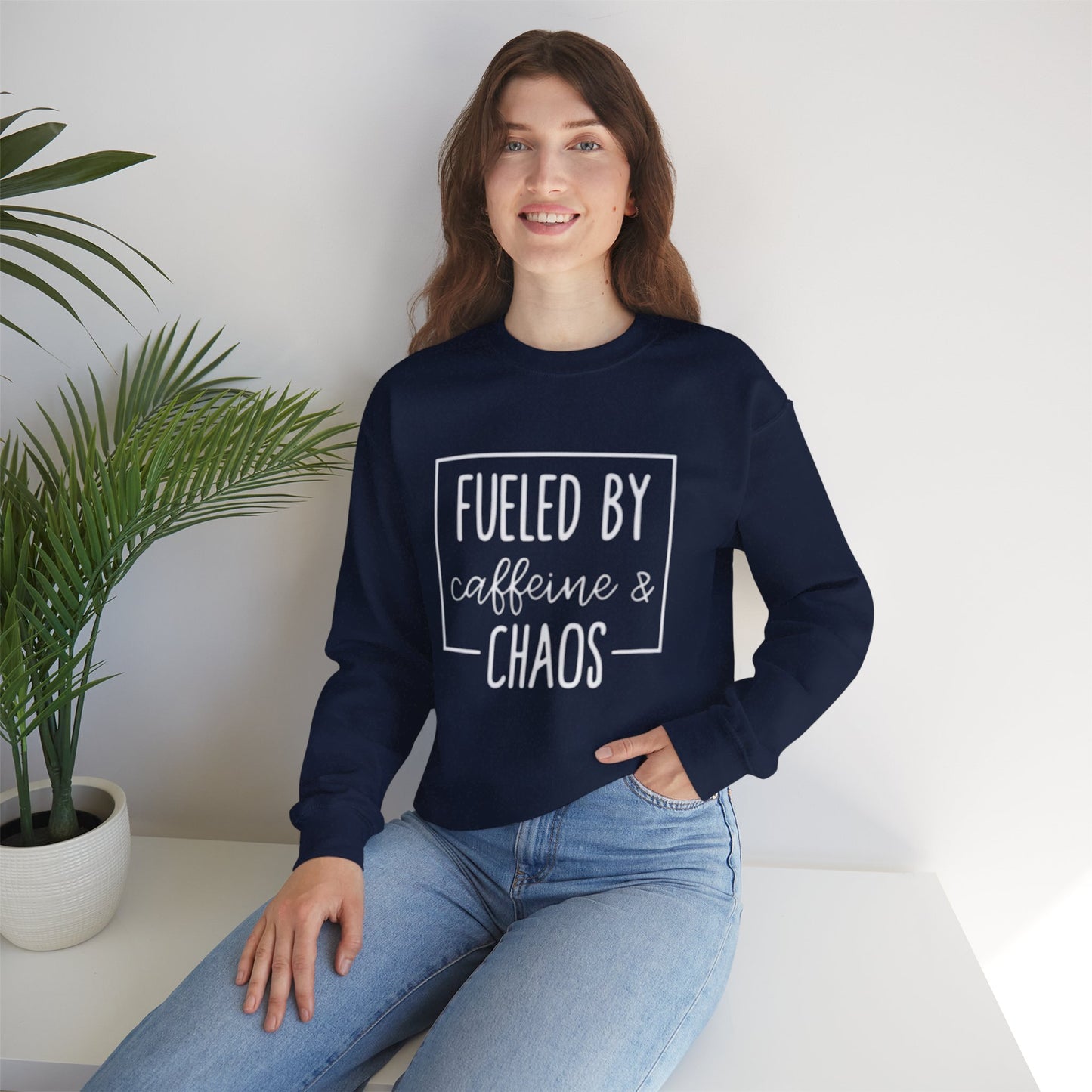 Caffeine Unisex Heavy Blend™ Crewneck Sweatshirt
