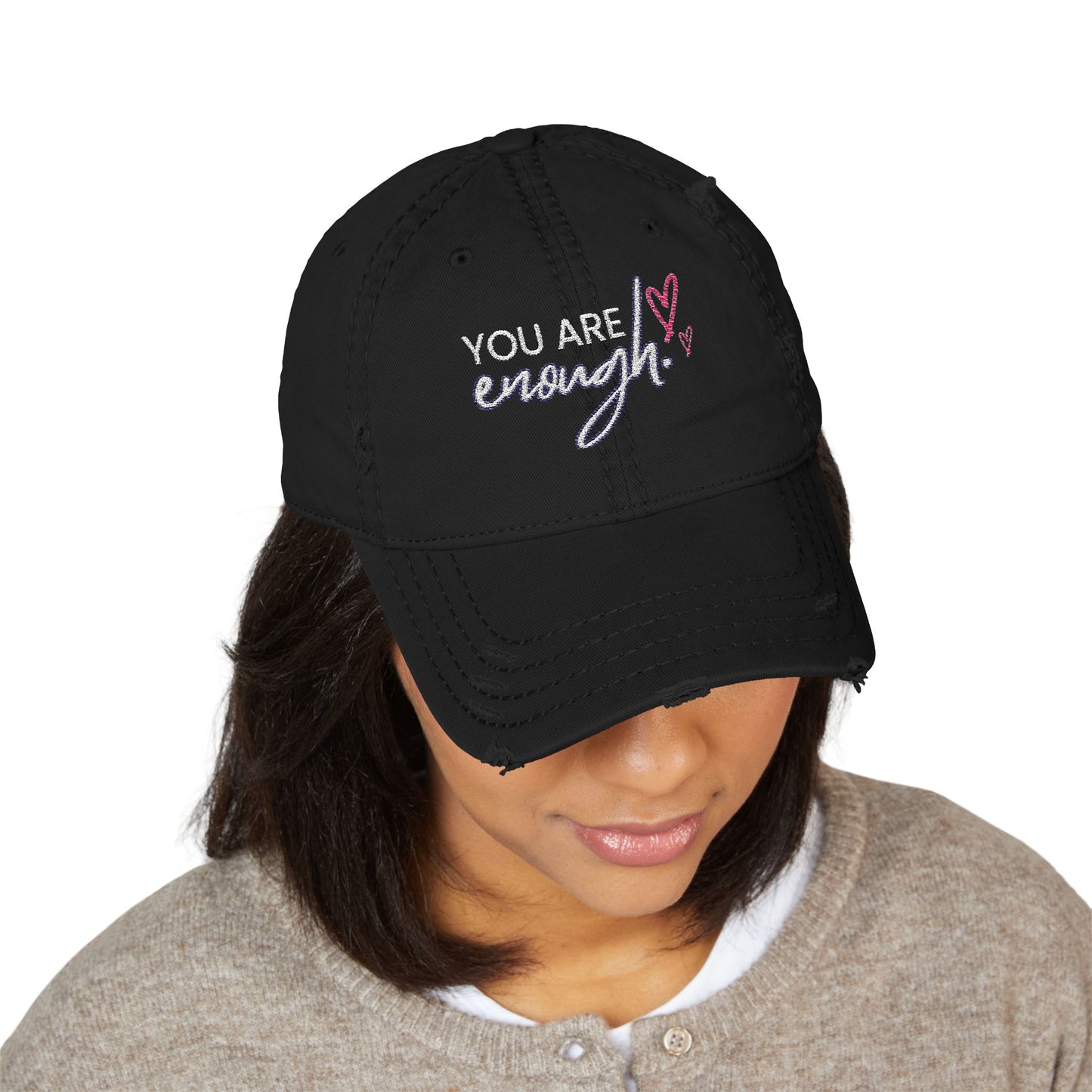 Distressed Hat (Embroidery)