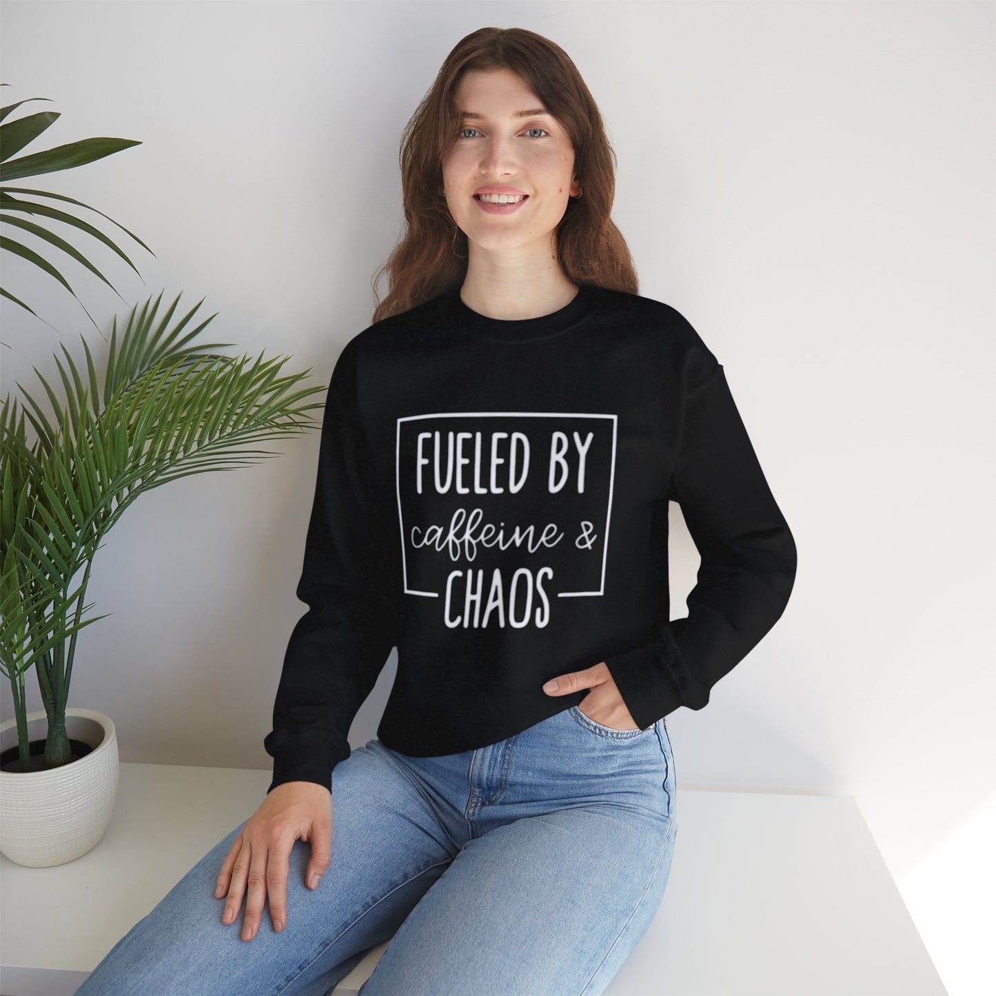 Caffeine Unisex Heavy Blend™ Crewneck Sweatshirt