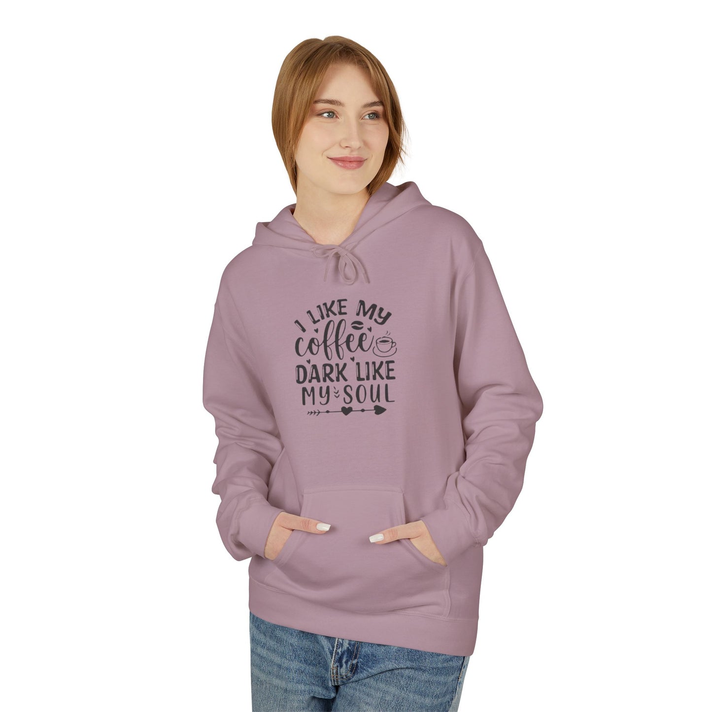 I Like My Coffee Unisex Midweight Soft-style Fleece Hoodie
