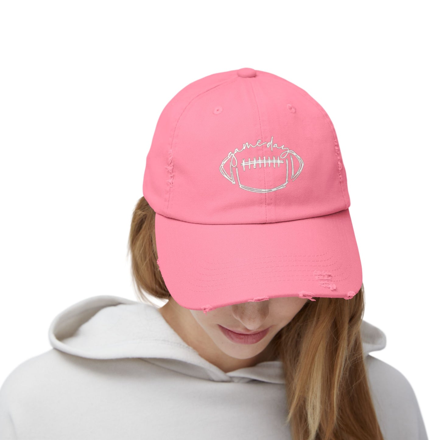 Game Day Unisex Distressed Cap