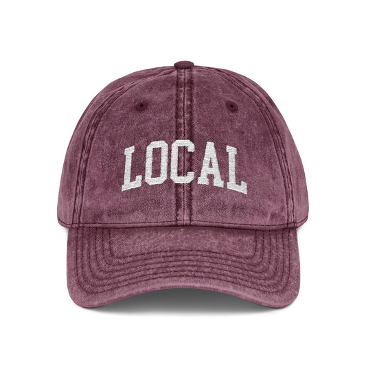 Local Vintage Cap (Embroidery)