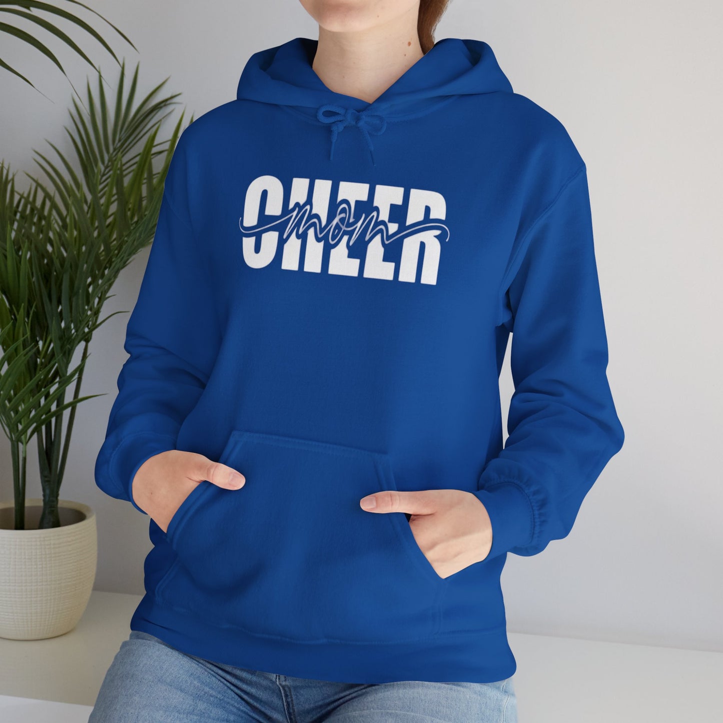 Cheer Mom Unisex Heavy Blend™ Hooded Sweatshirt