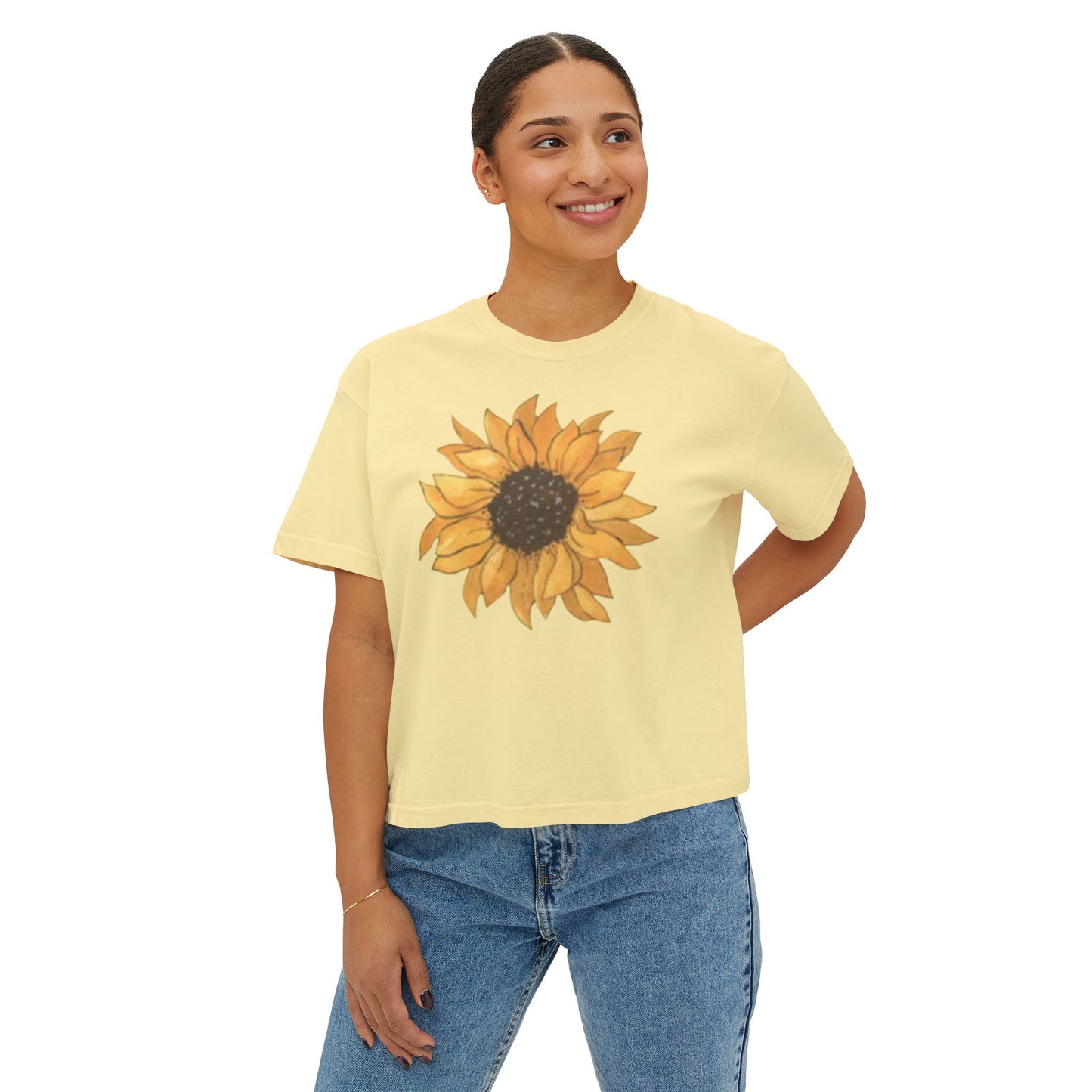 Flower Women's Boxy Tee