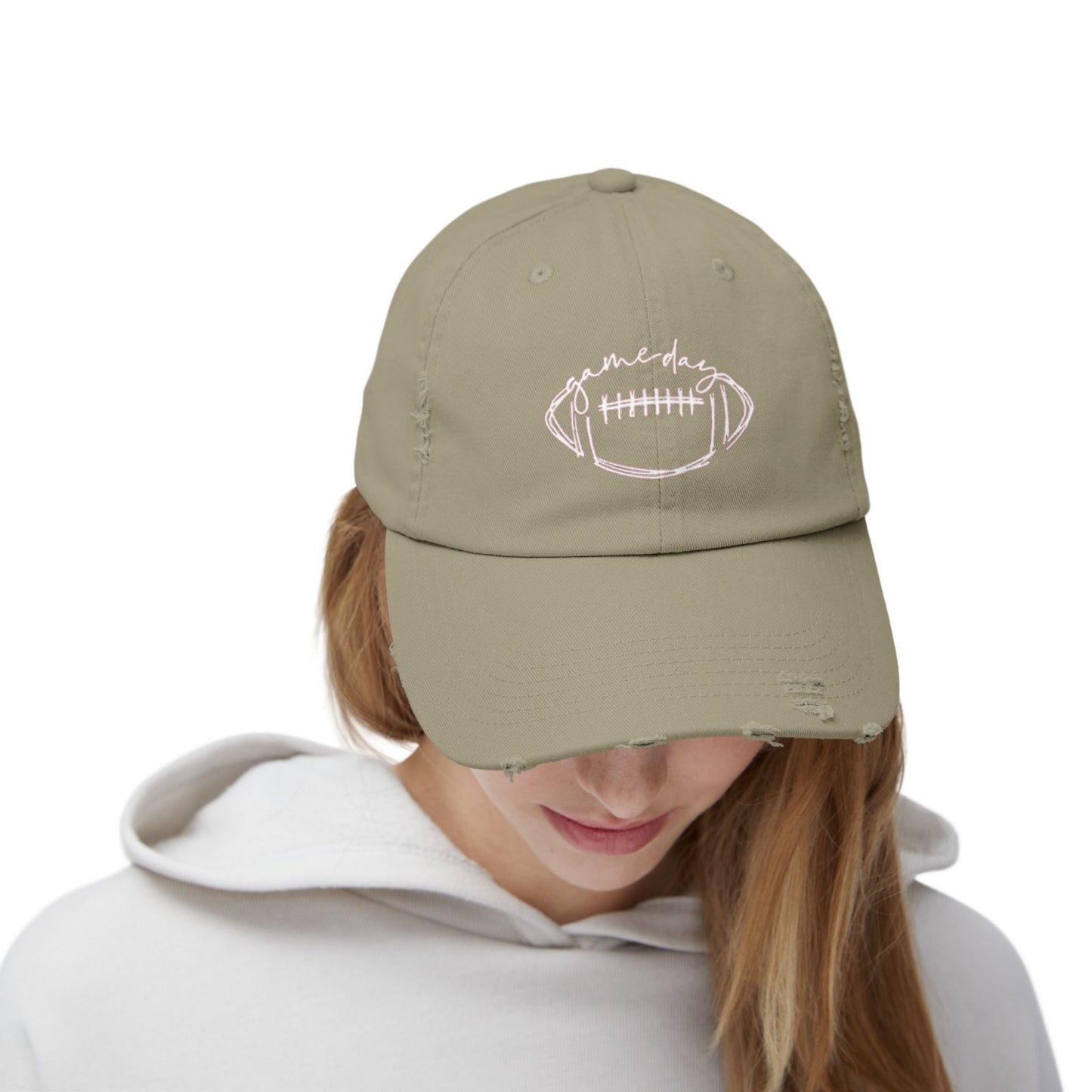 Game Day Unisex Distressed Cap