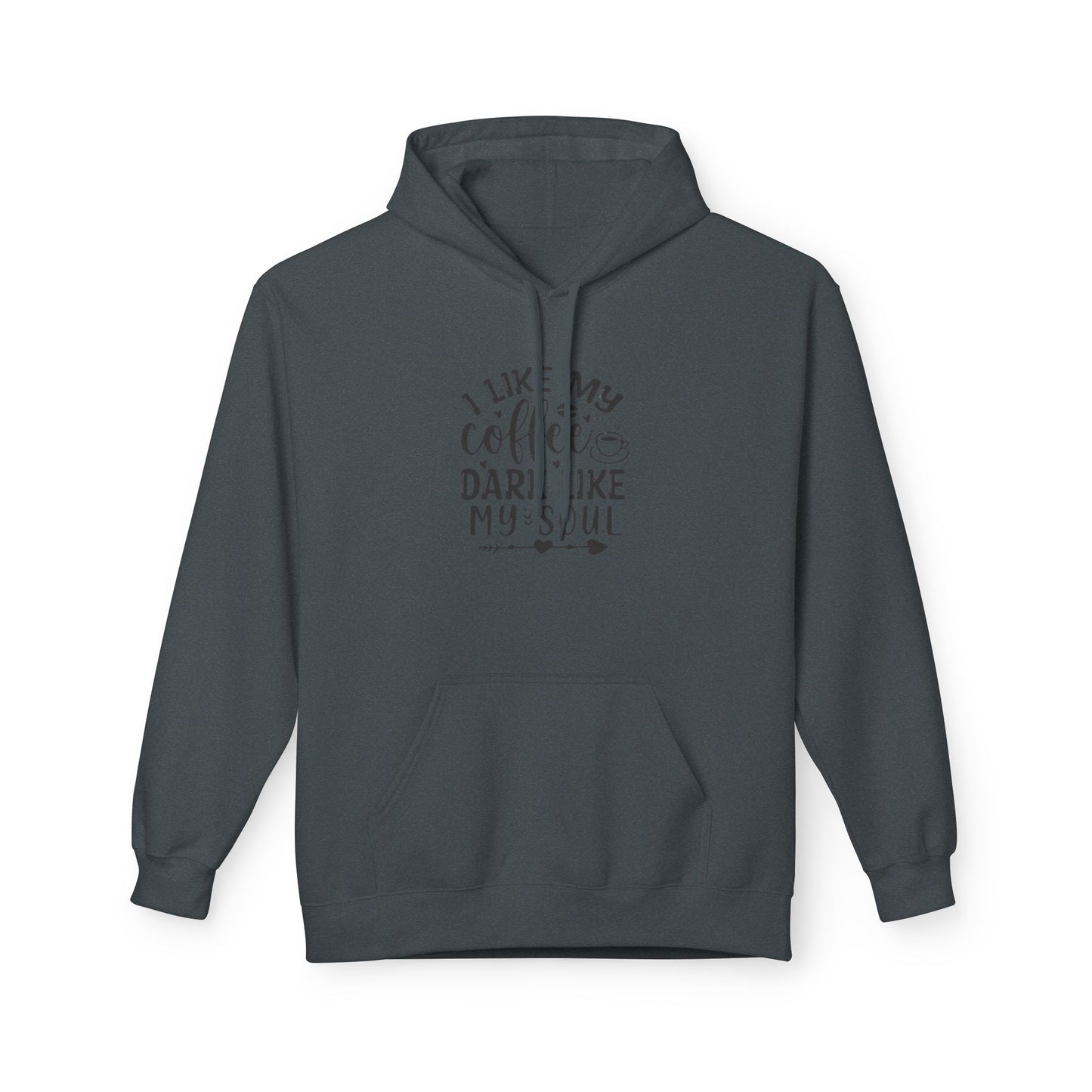 I Like My Coffee Unisex Midweight Soft-style Fleece Hoodie