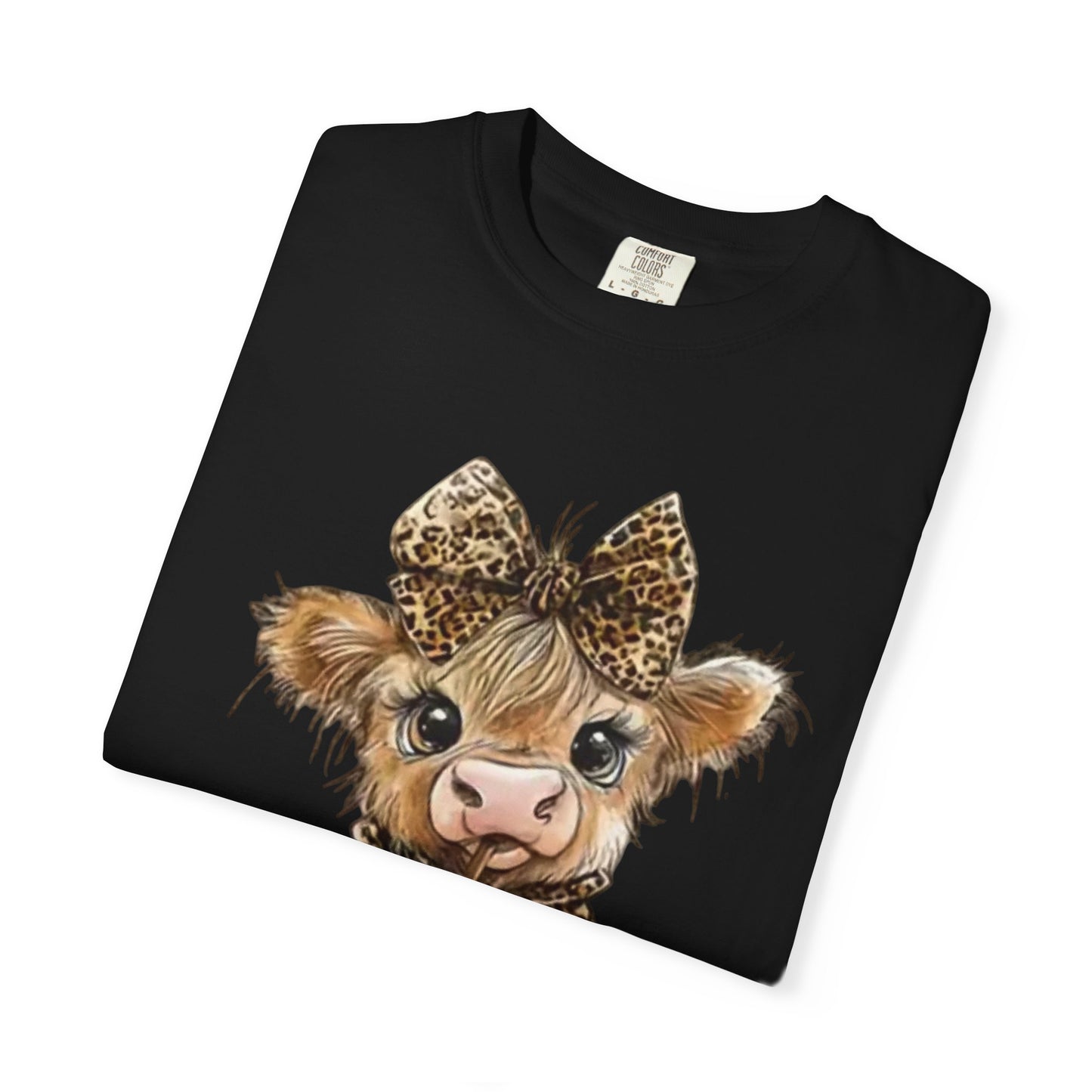 Girly Cow Unisex Garment-Dyed T-shirt