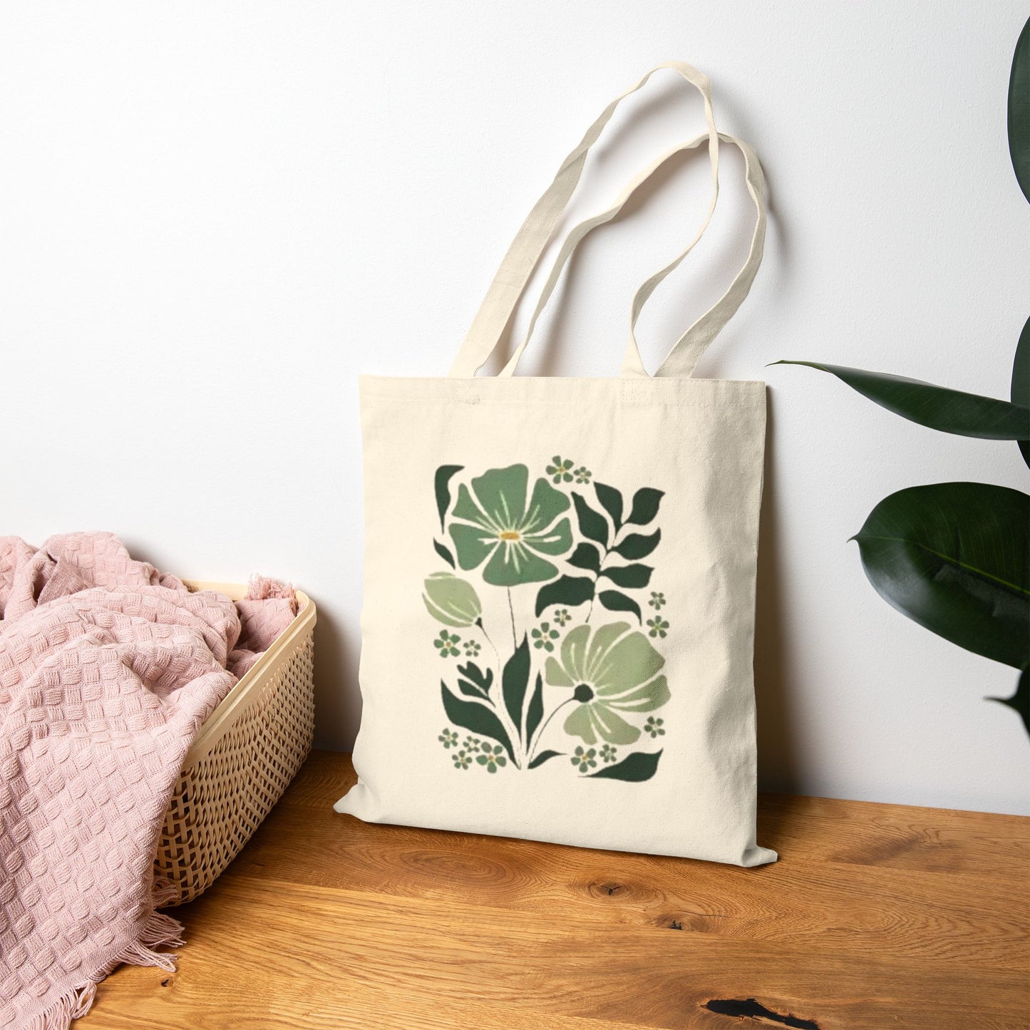 Cotton Canvas Tote Bag