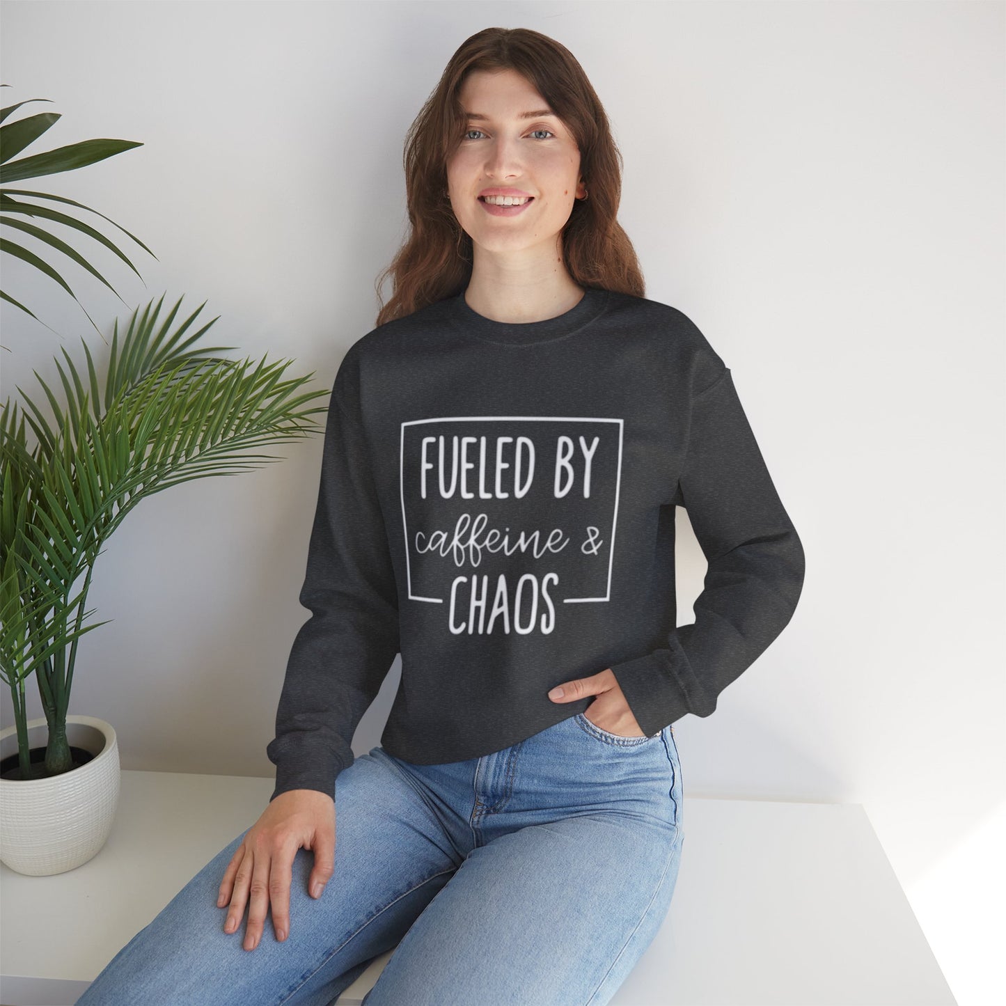 Caffeine Unisex Heavy Blend™ Crewneck Sweatshirt