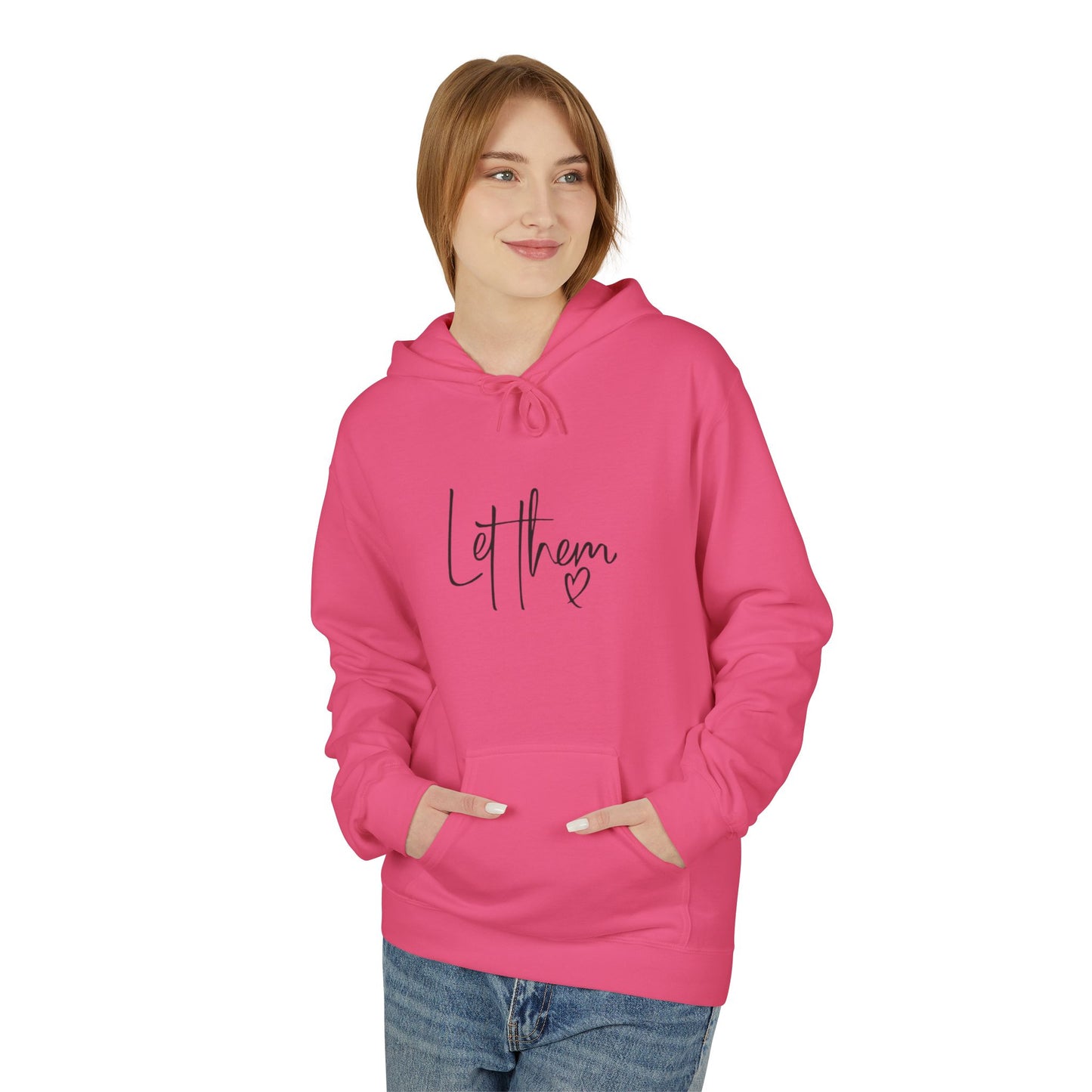 Let Them Unisex Midweight Soft-style Fleece Hoodie
