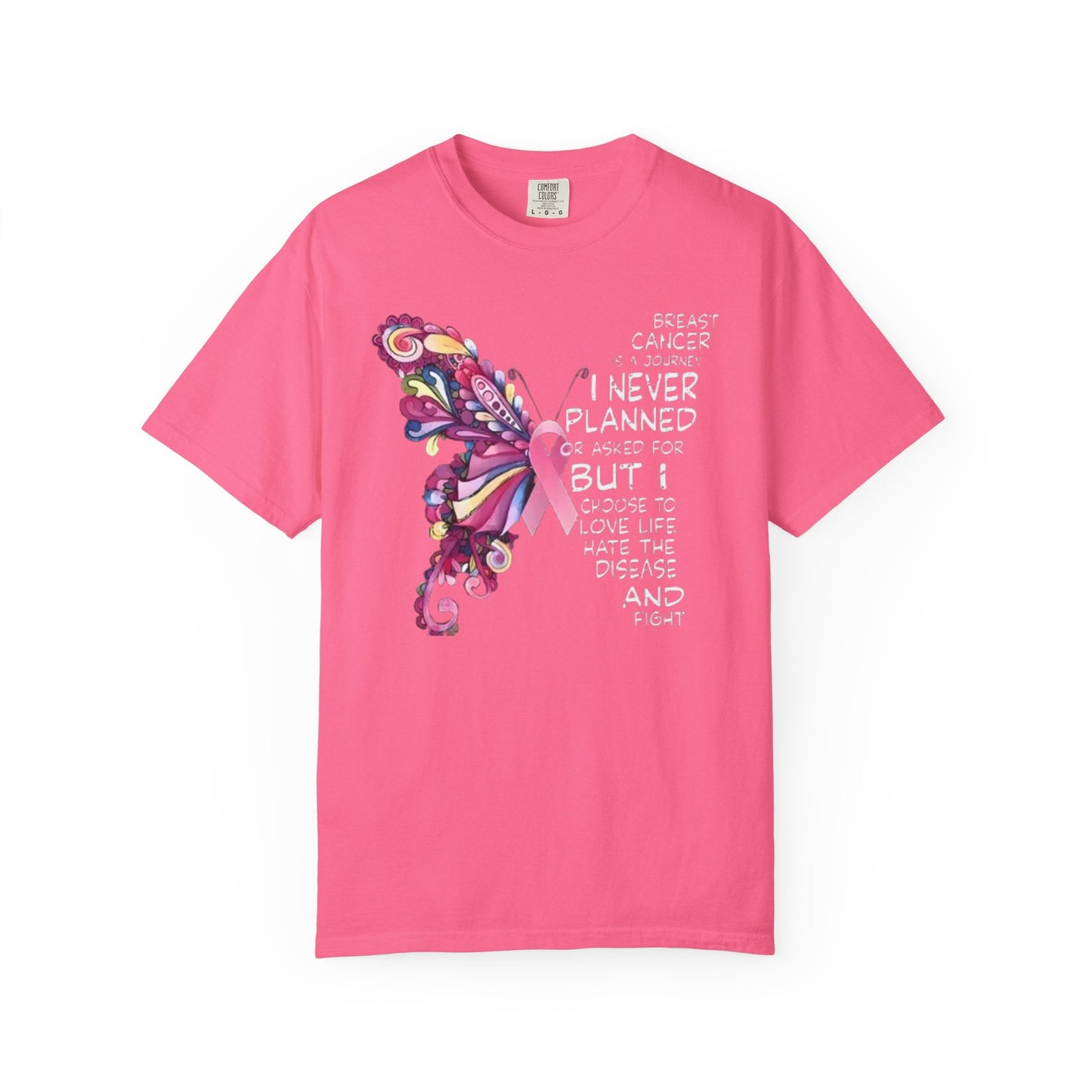 A Journey I Never Planned Unisex Garment-Dyed T-shirt