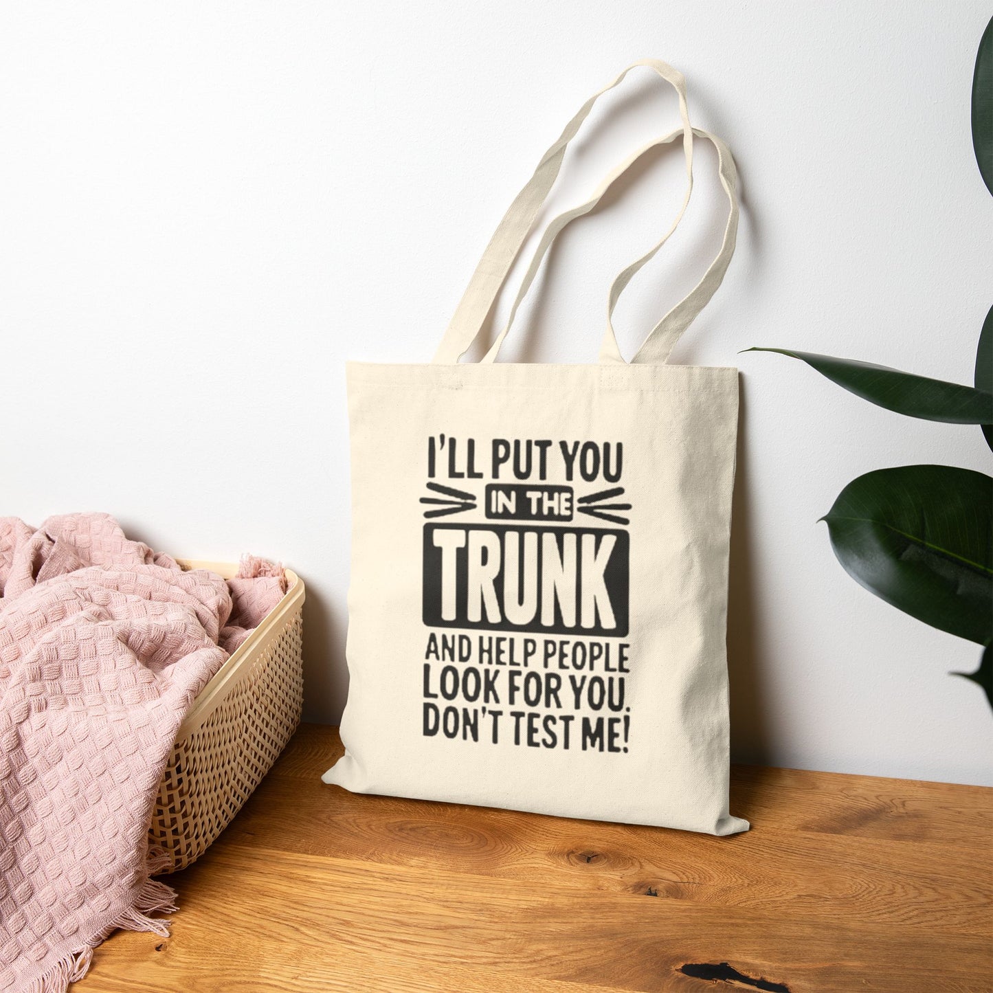 Cotton Canvas Tote Bag