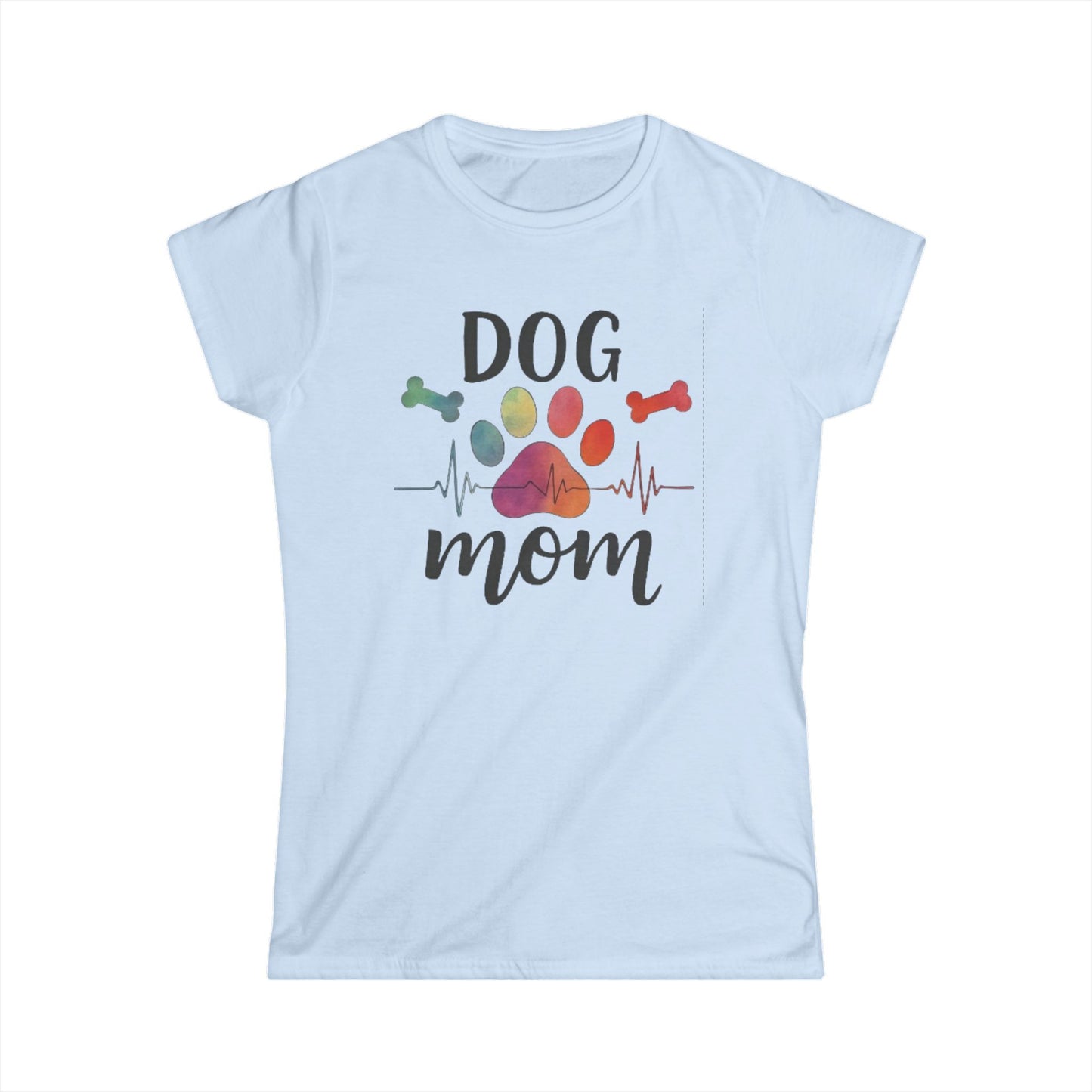Dog Mom Women's Soft-style Tee