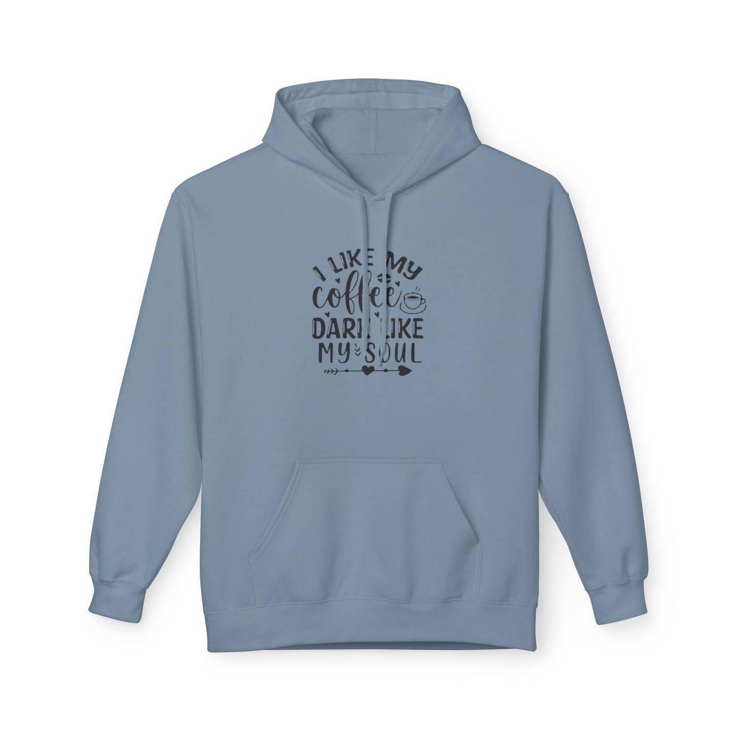 I Like My Coffee Unisex Midweight Soft-style Fleece Hoodie