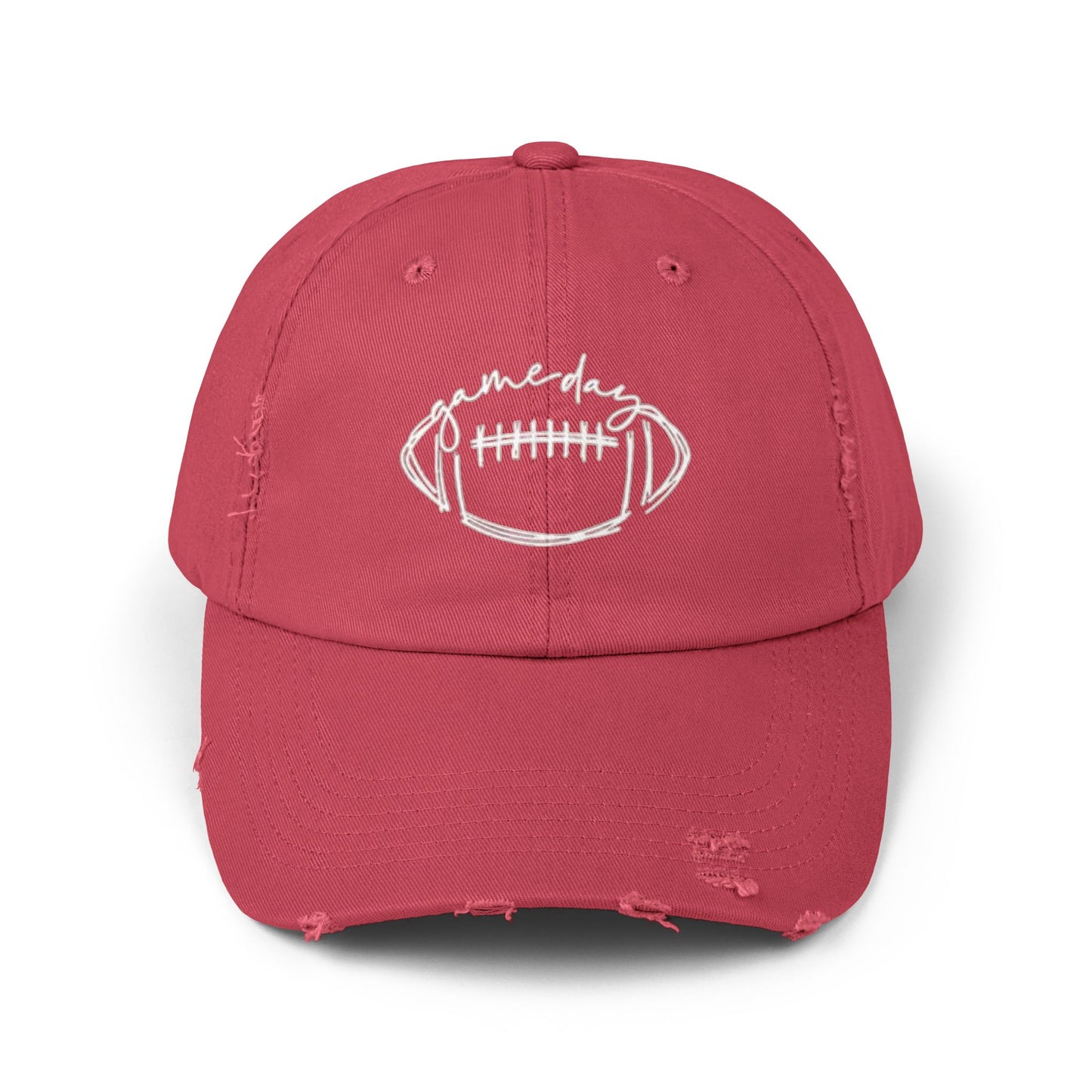 Game Day Unisex Distressed Cap