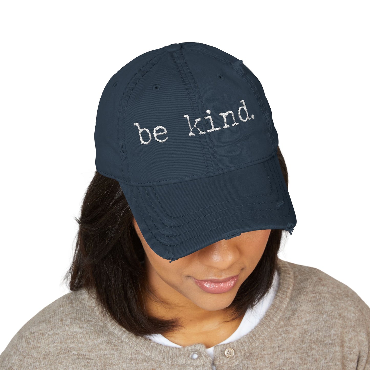 Distressed Hat (Embroidery)