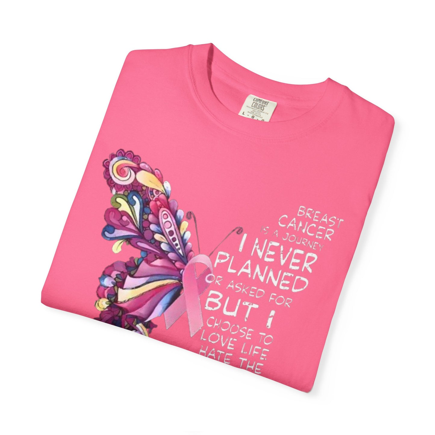 A Journey I Never Planned Unisex Garment-Dyed T-shirt
