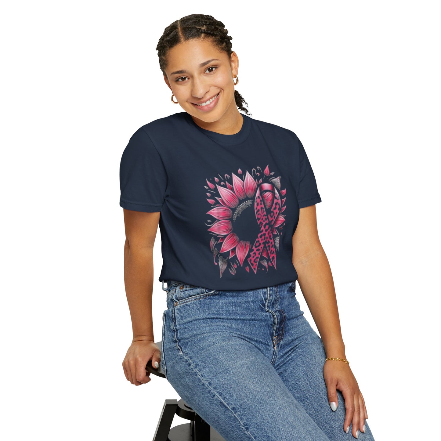 Breast Cancer Awareness Unisex Garment-Dyed T-shirt