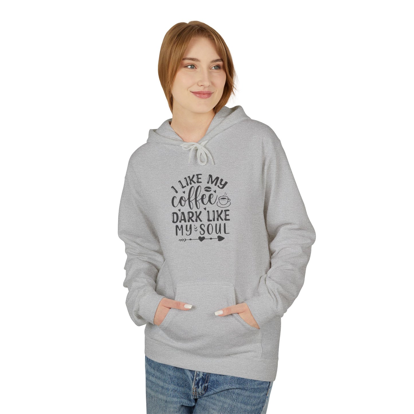 I Like My Coffee Unisex Midweight Soft-style Fleece Hoodie