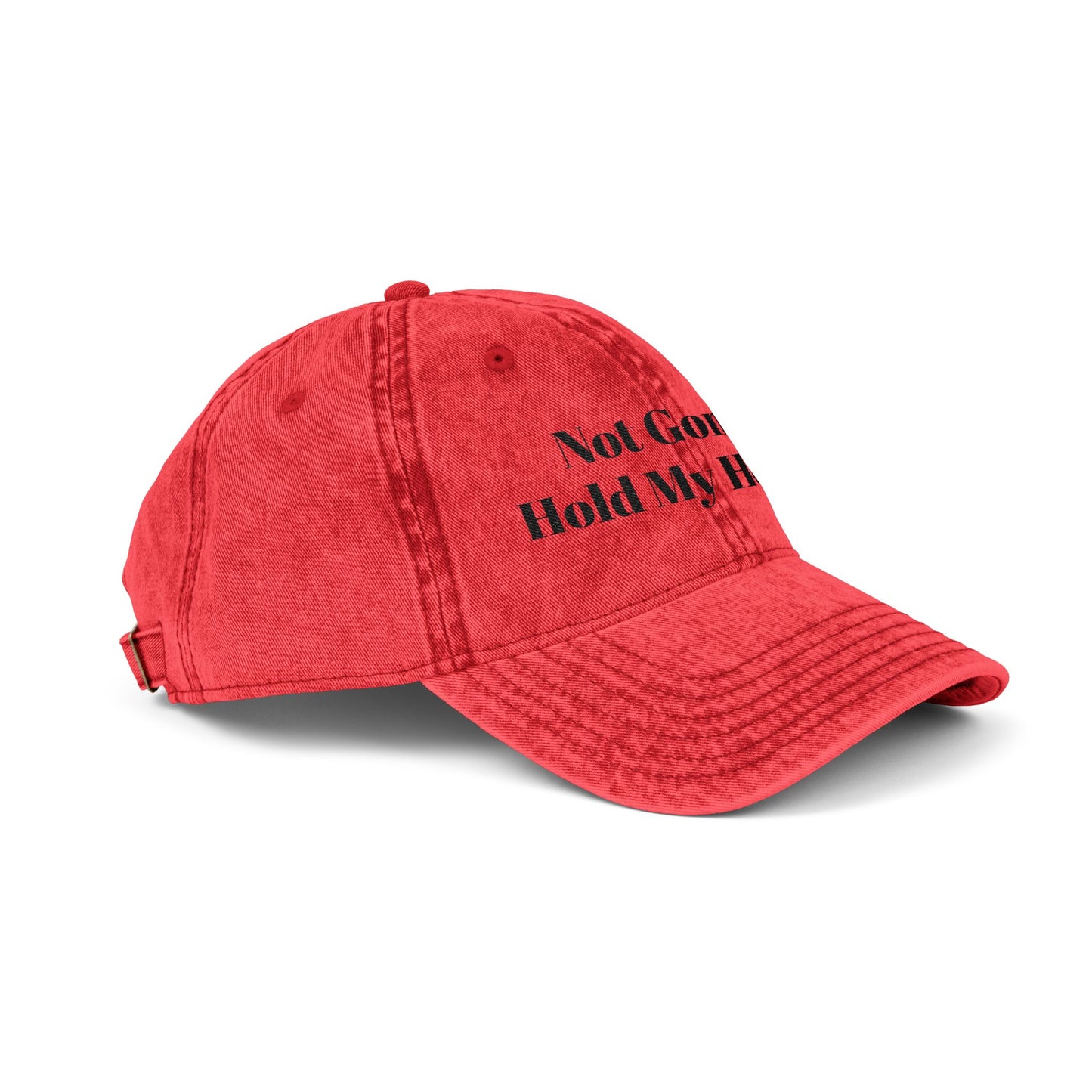 Not Gonna Hold My Horses Vintage Cap (Embroidery)