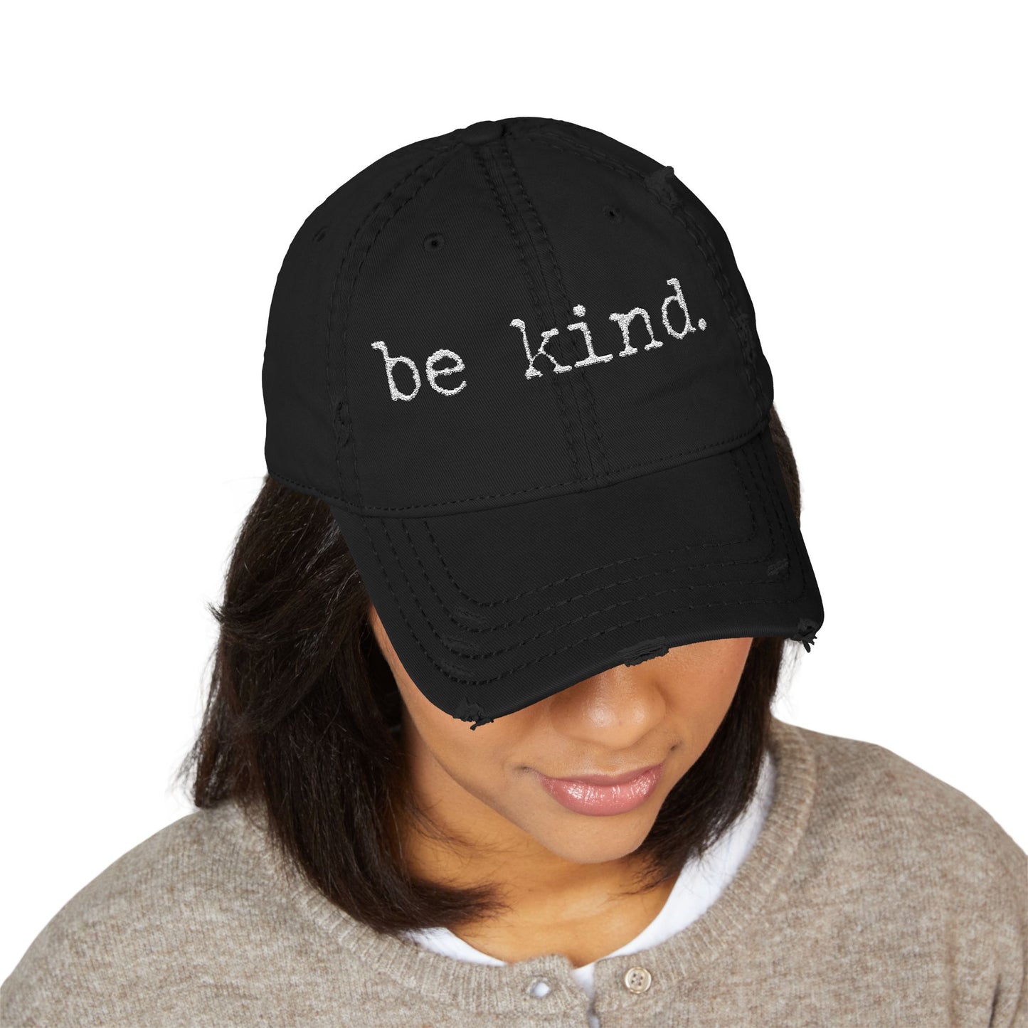 Distressed Hat (Embroidery)