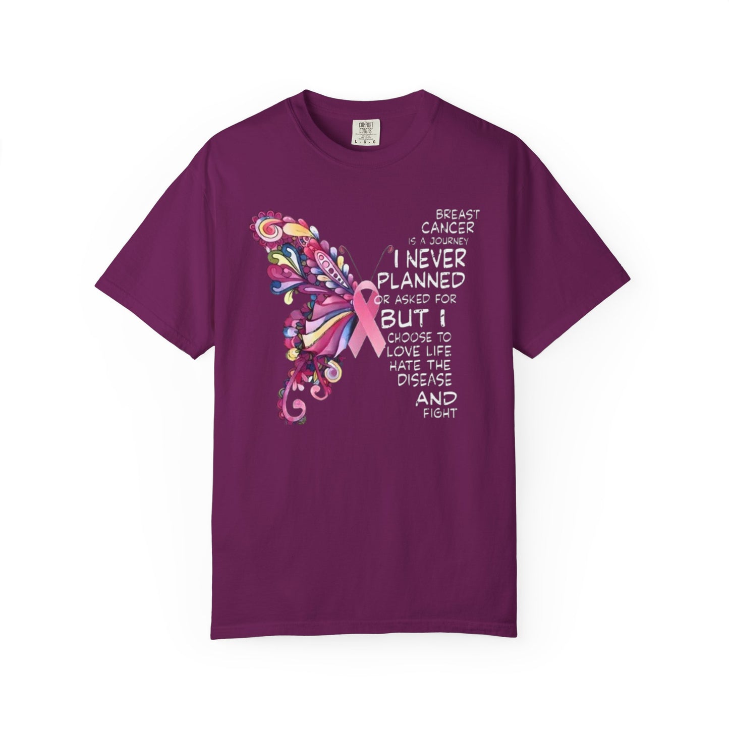 A Journey I Never Planned Unisex Garment-Dyed T-shirt