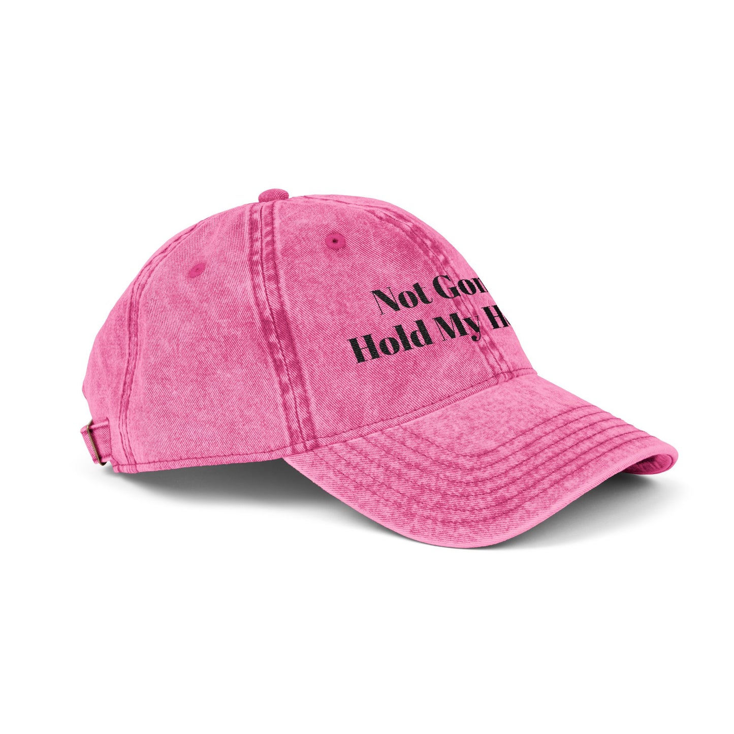 Not Gonna Hold My Horses Vintage Cap (Embroidery)