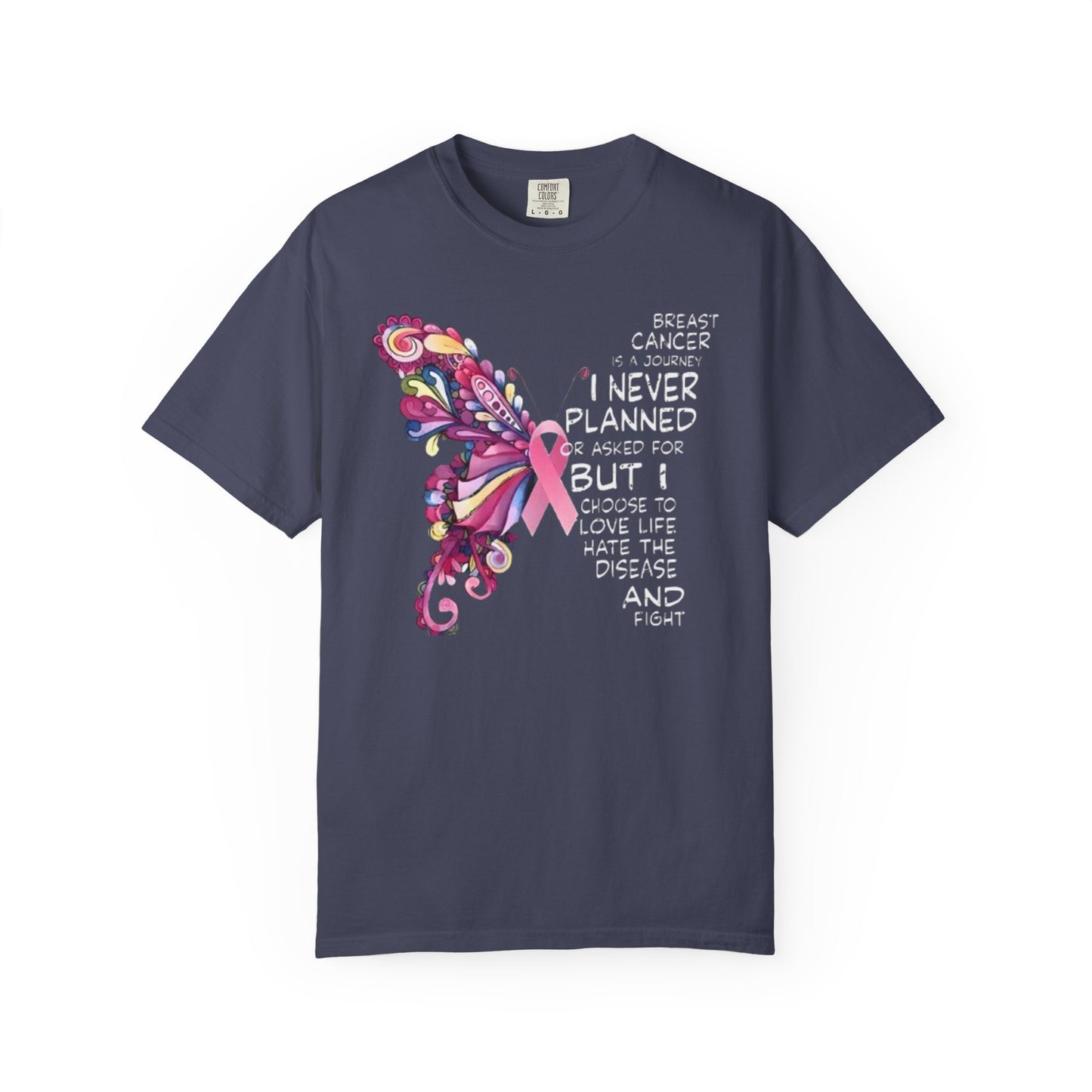 A Journey I Never Planned Unisex Garment-Dyed T-shirt