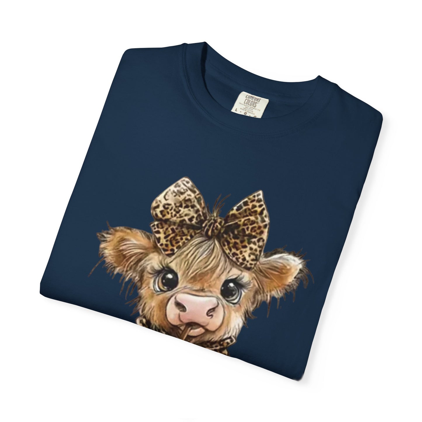 Girly Cow Unisex Garment-Dyed T-shirt