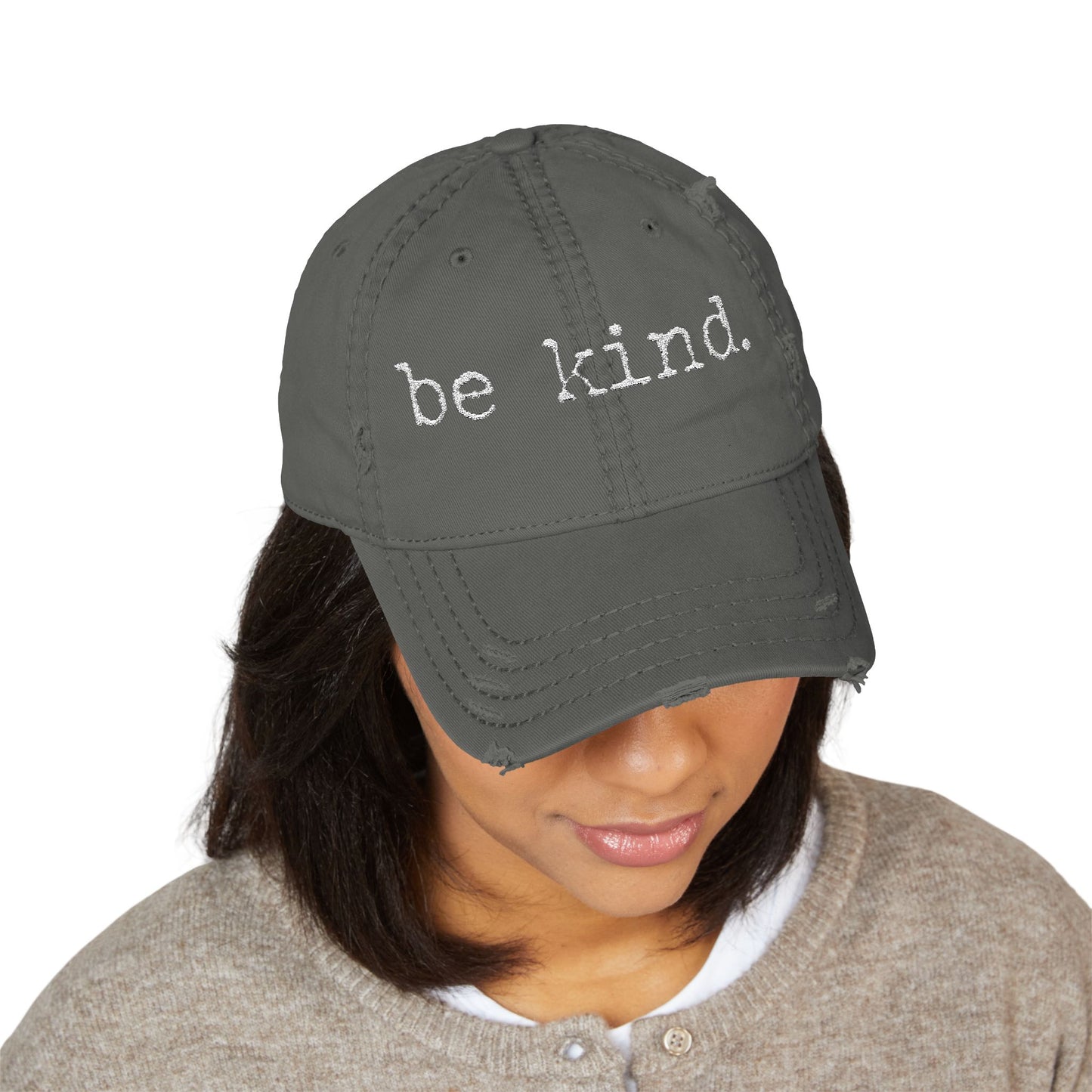 Distressed Hat (Embroidery)