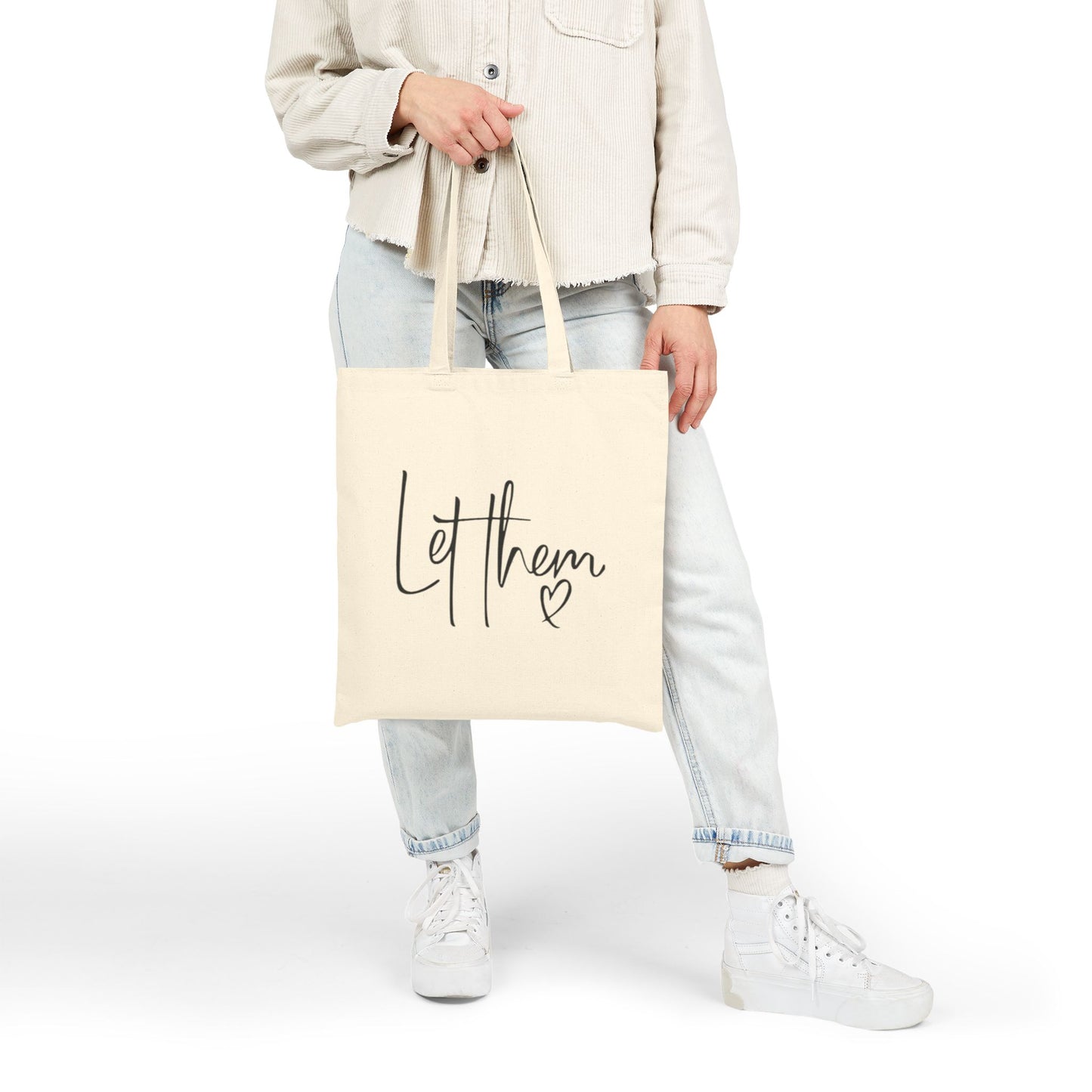 Cotton Canvas Tote Bag