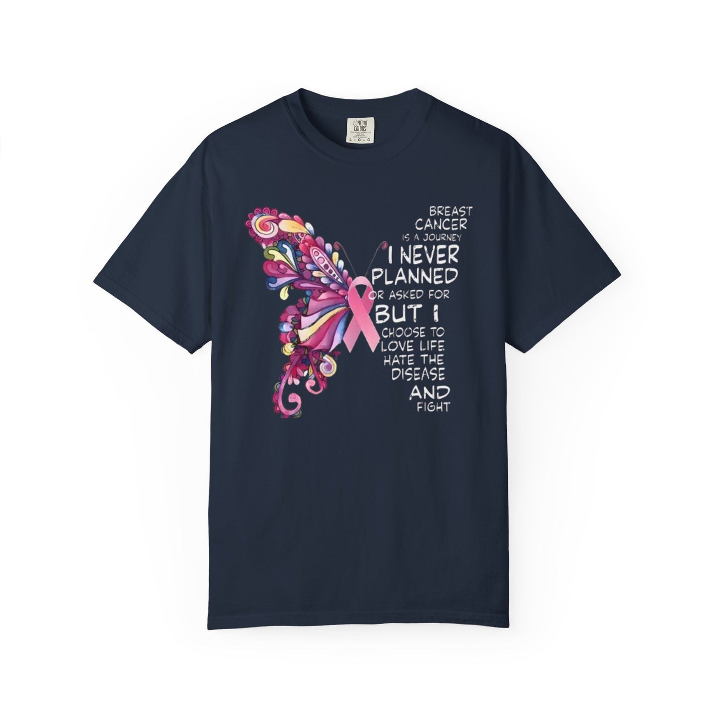 A Journey I Never Planned Unisex Garment-Dyed T-shirt