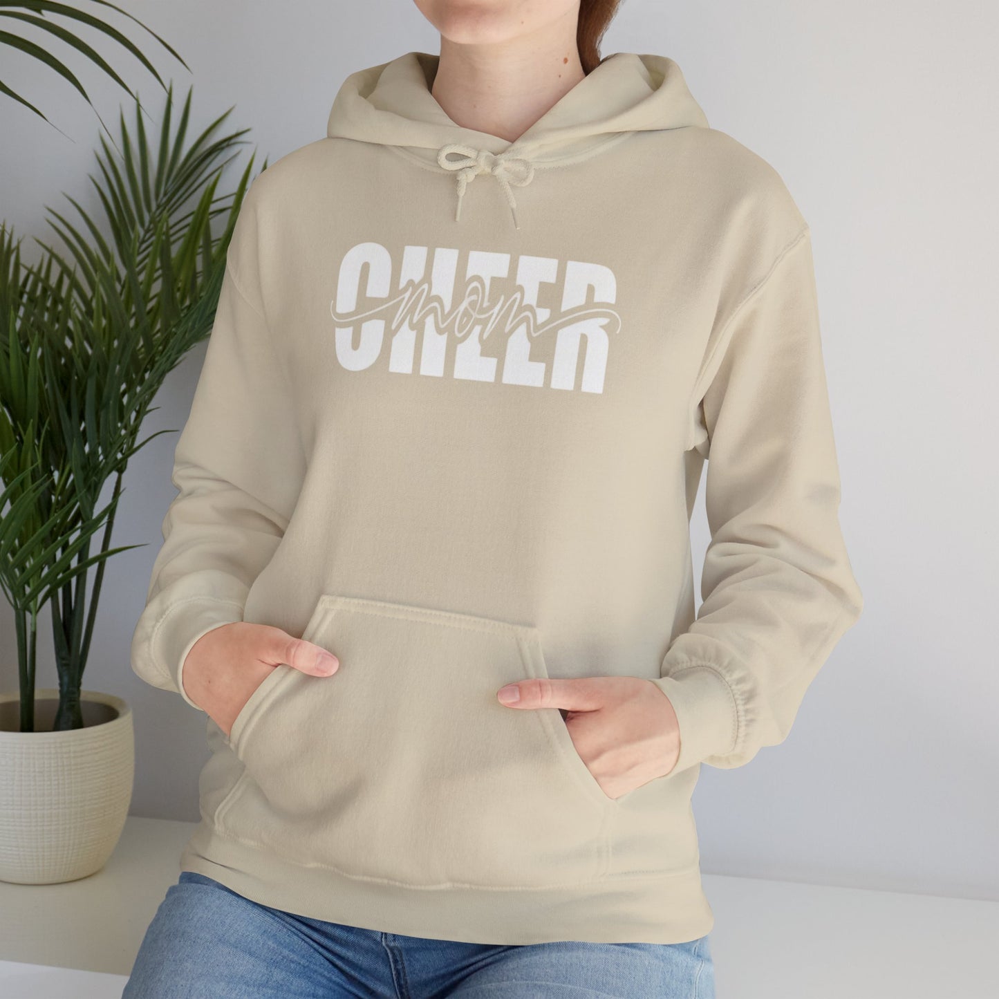 Cheer Mom Unisex Heavy Blend™ Hooded Sweatshirt
