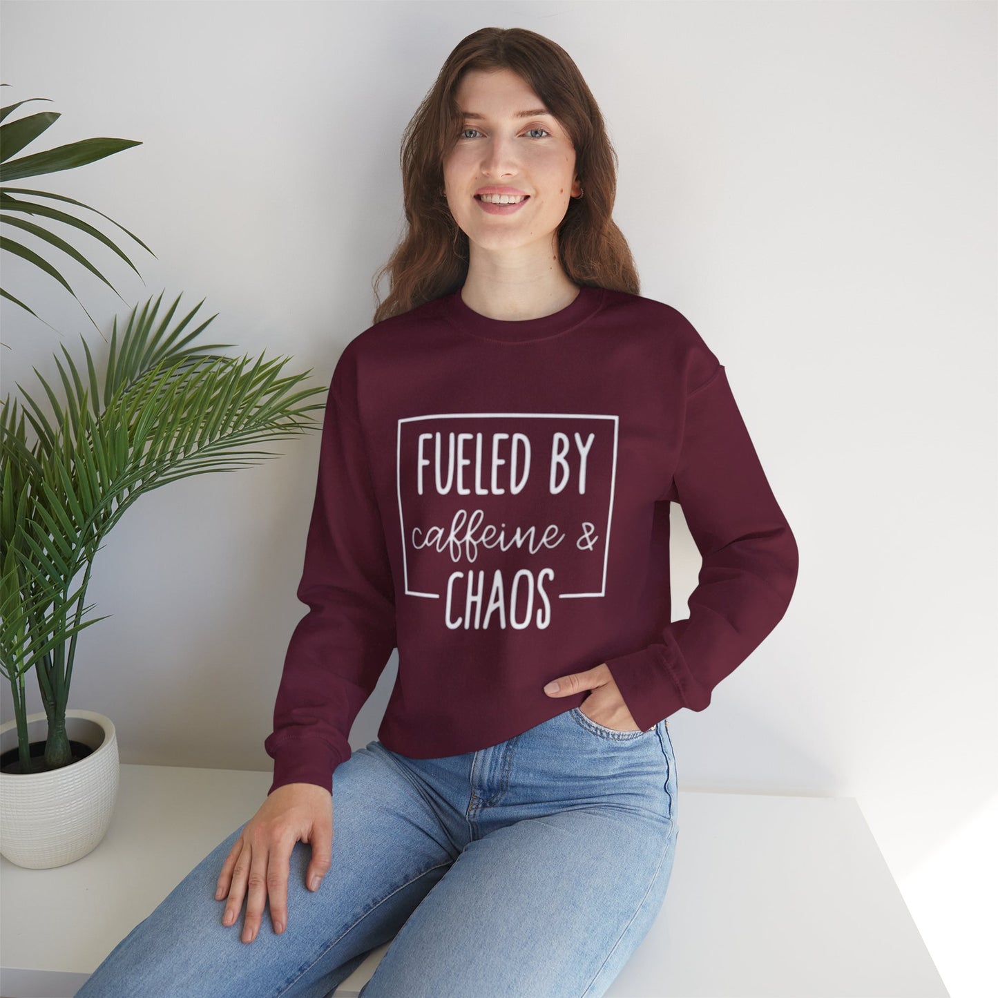 Caffeine Unisex Heavy Blend™ Crewneck Sweatshirt