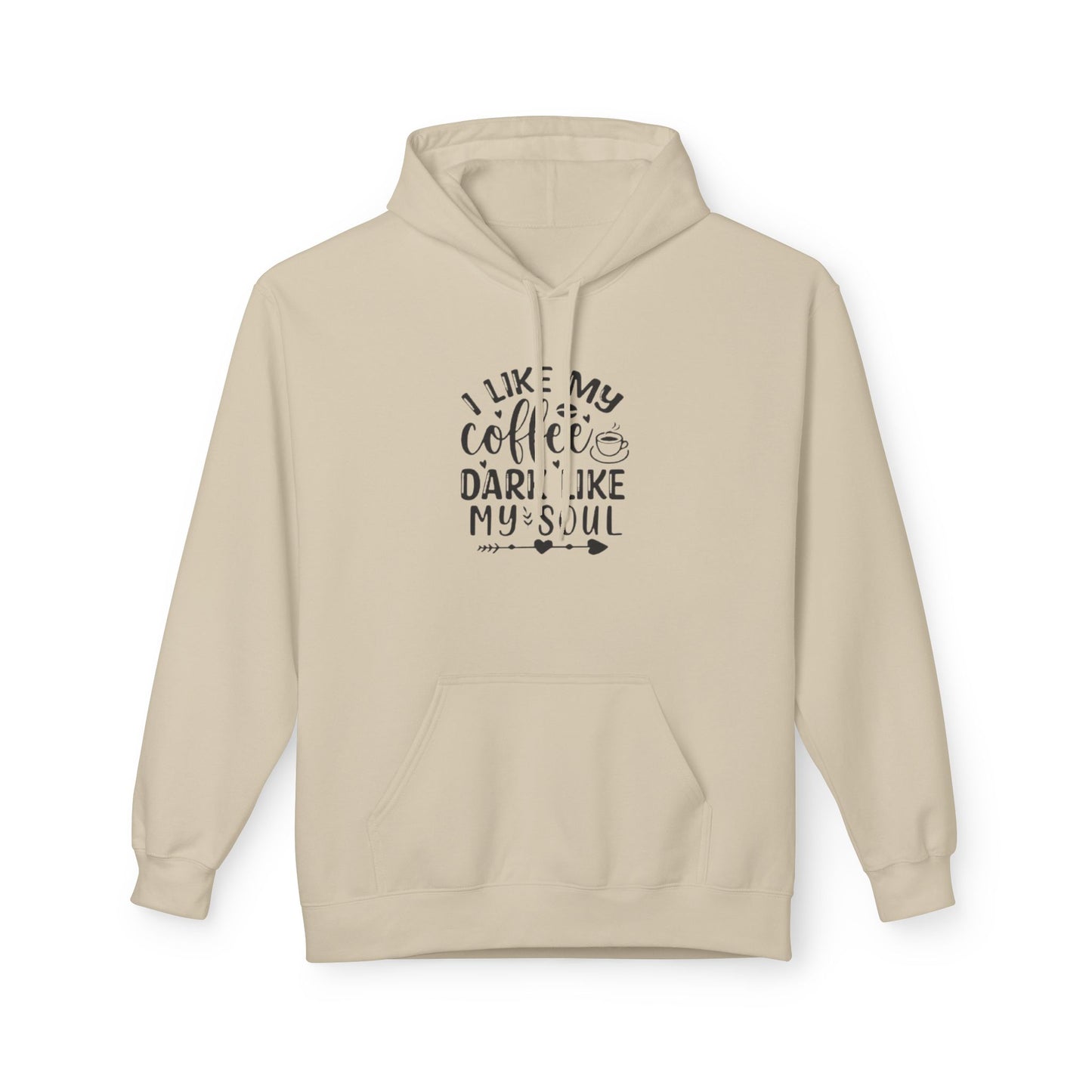 I Like My Coffee Unisex Midweight Soft-style Fleece Hoodie
