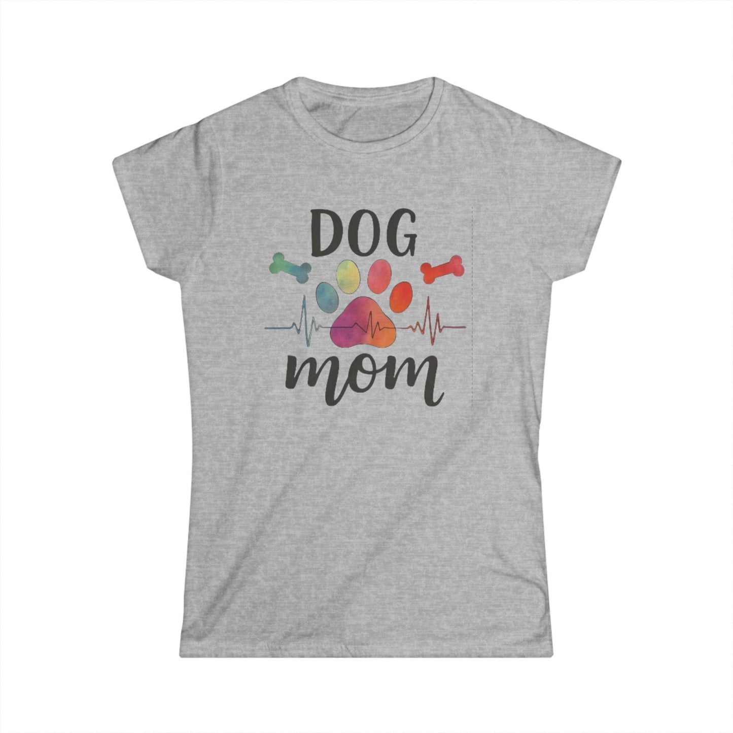 Dog Mom Women's Soft-style Tee