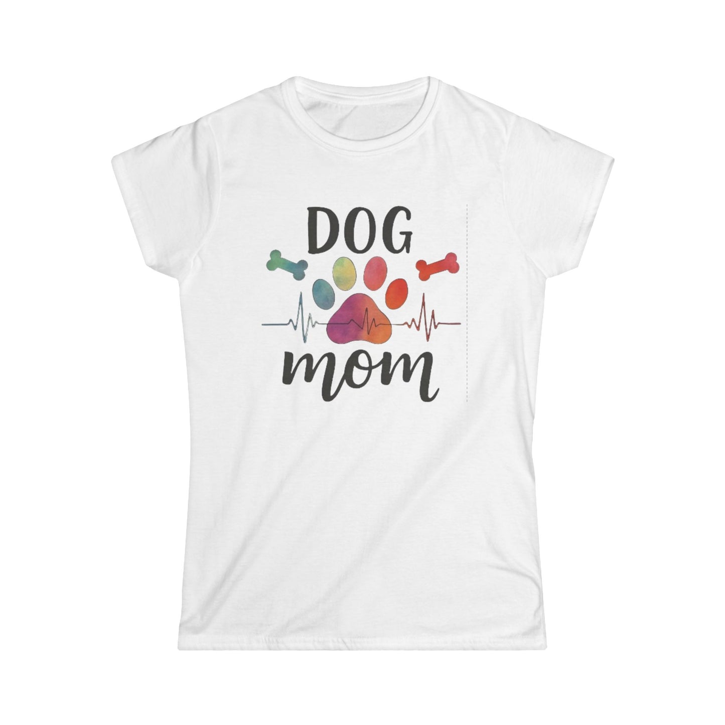 Dog Mom Women's Soft-style Tee