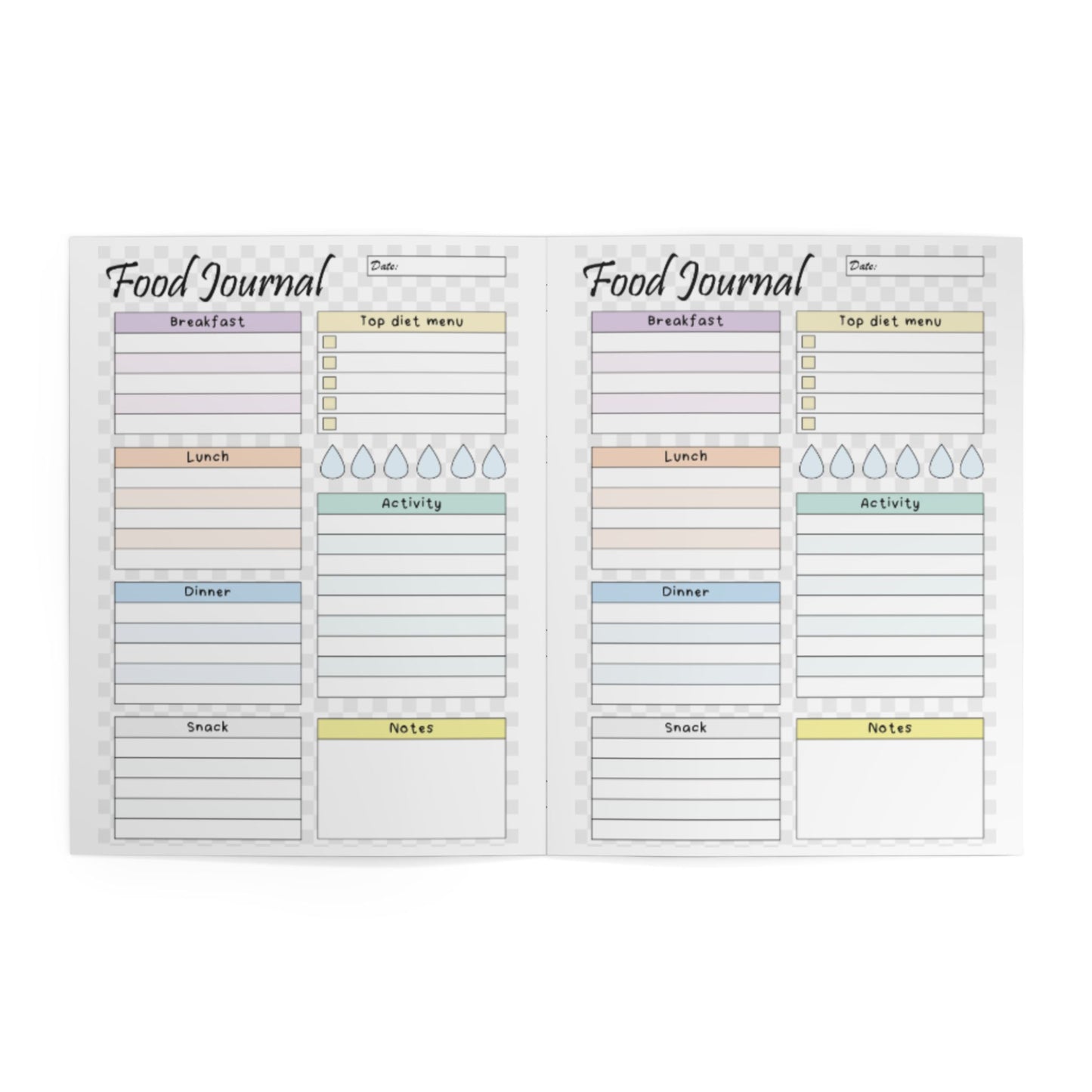 Food Log Book