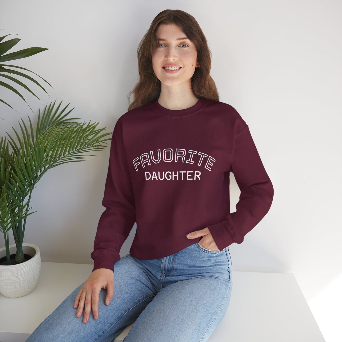 Favorite Daughter Unisex Heavy Blend™ Crewneck Sweatshirt