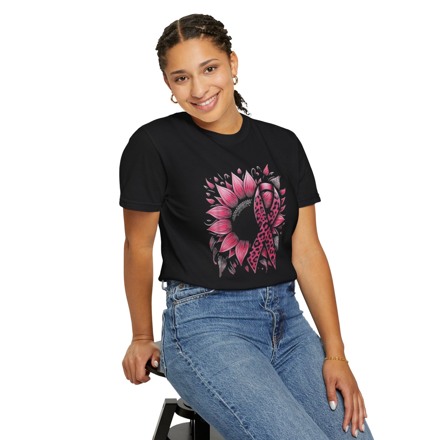 Breast Cancer Awareness Unisex Garment-Dyed T-shirt