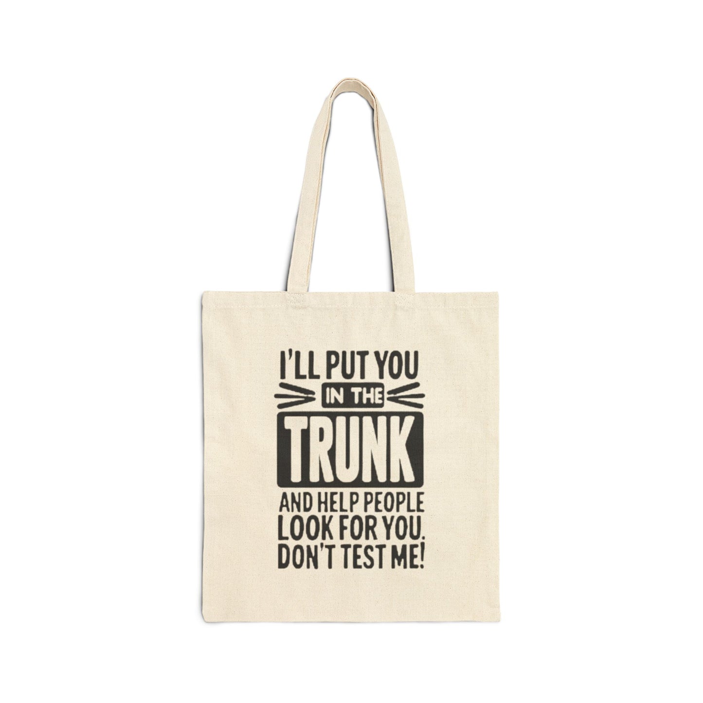 Cotton Canvas Tote Bag