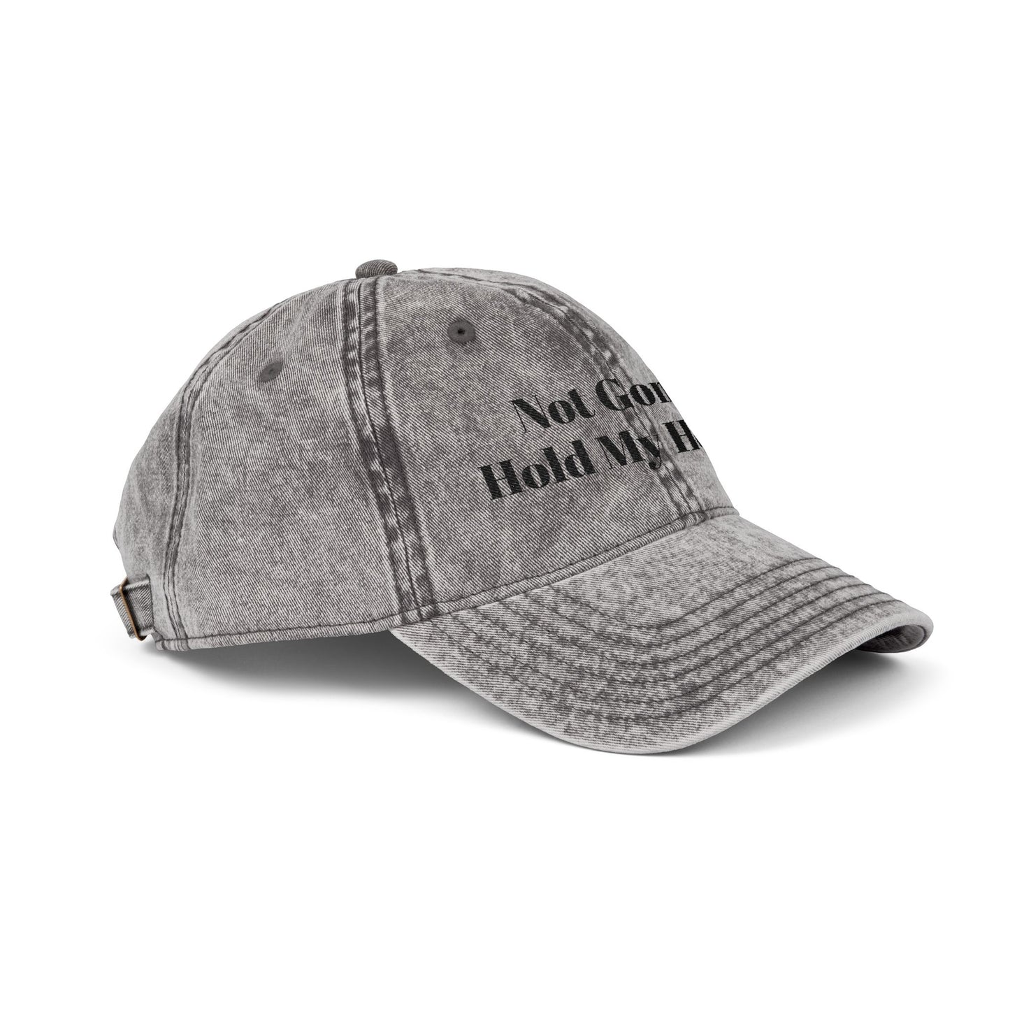 Not Gonna Hold My Horses Vintage Cap (Embroidery)