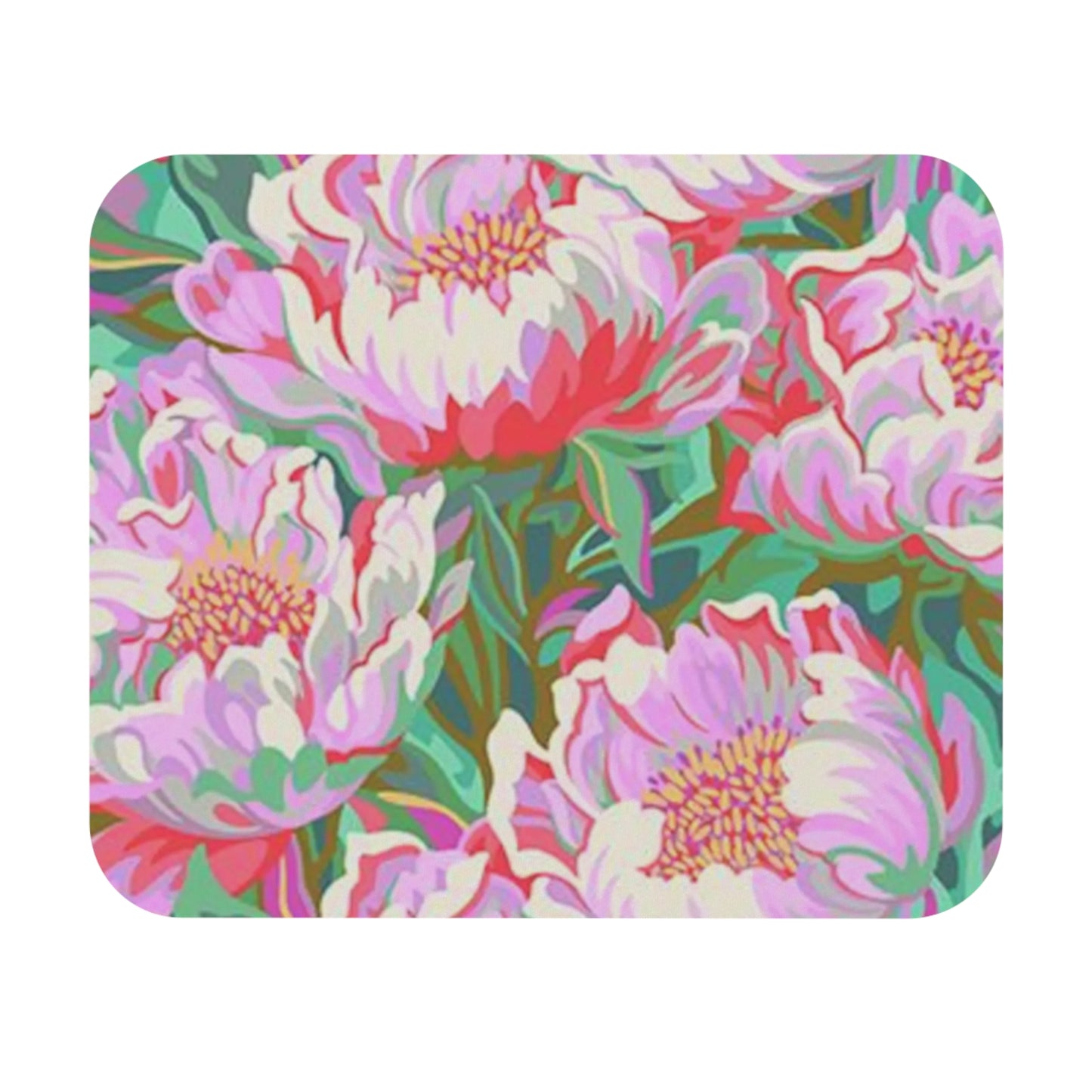 Floral Mouse Pad (Rectangle)